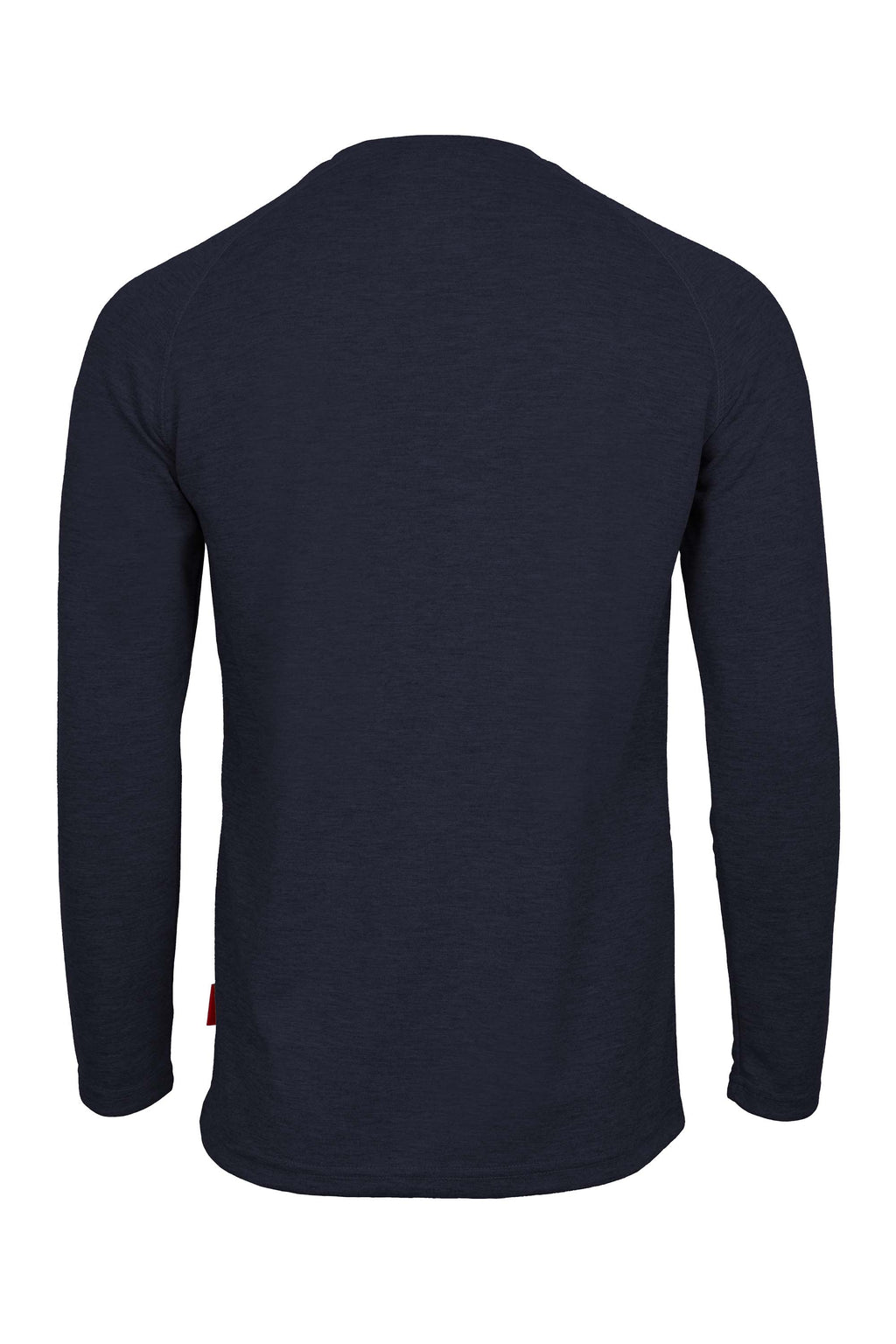 Flame-Resistant Raglan Sleeve Henley T-Shirt – 6oz. Inherent Knit | Navy