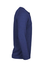 Flame-Resistant Raglan Sleeve Henley T-Shirt – 6oz. Inherent Knit | Royal