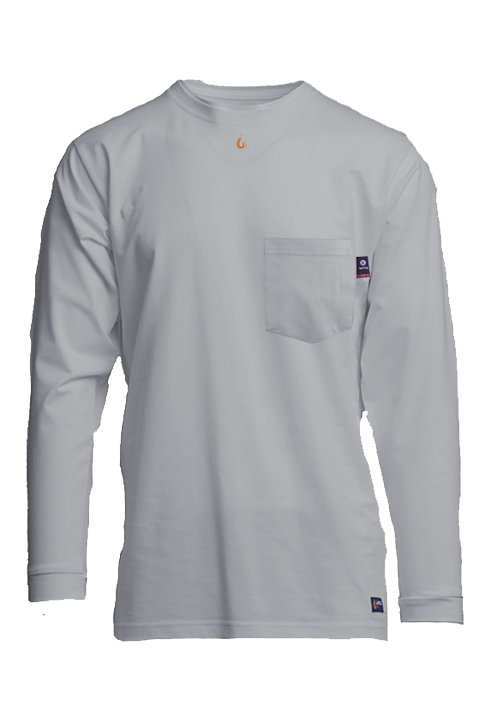 FR Pocket T-Shirt | 6oz. 93/7 Knit | Gray