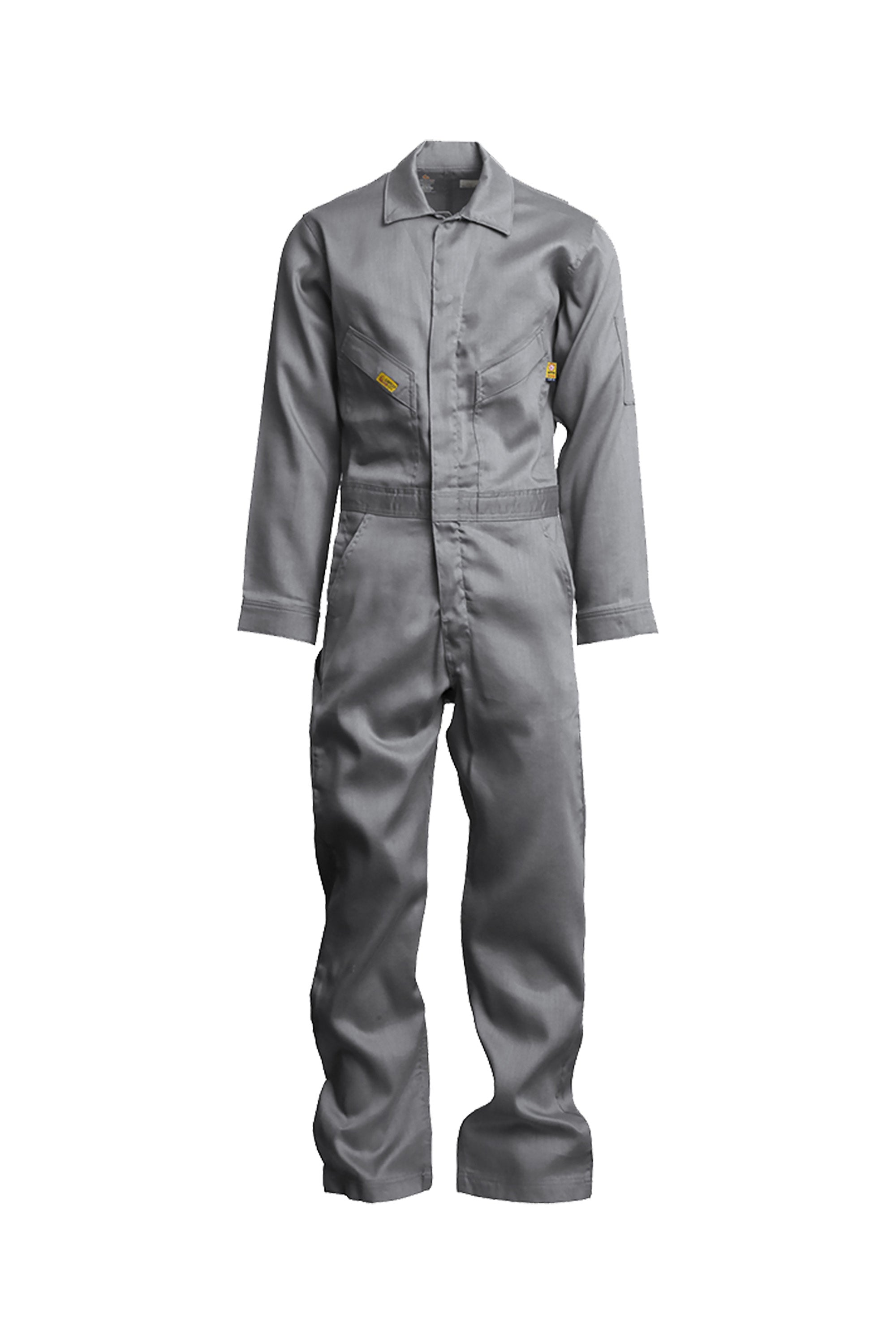 FR Deluxe Lightweight Coveralls | 6oz. 88/12 Blend | Gray