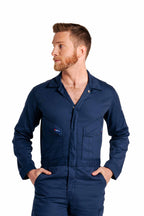 FR Deluxe Lightweight Coveralls | 6oz. 88/12 Blend | Navy