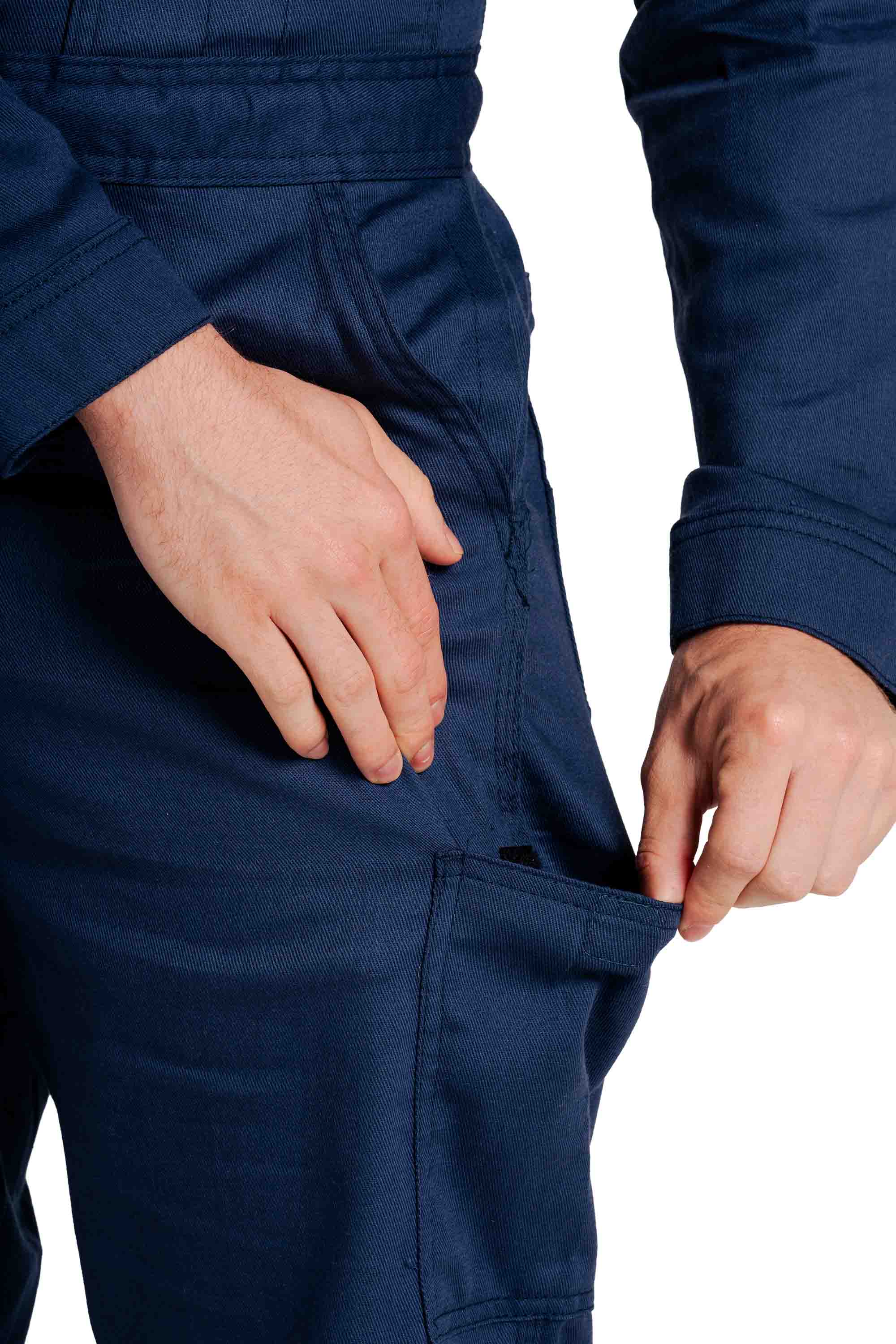 FR Deluxe Lightweight Coveralls | 6oz. 88/12 Blend | Navy