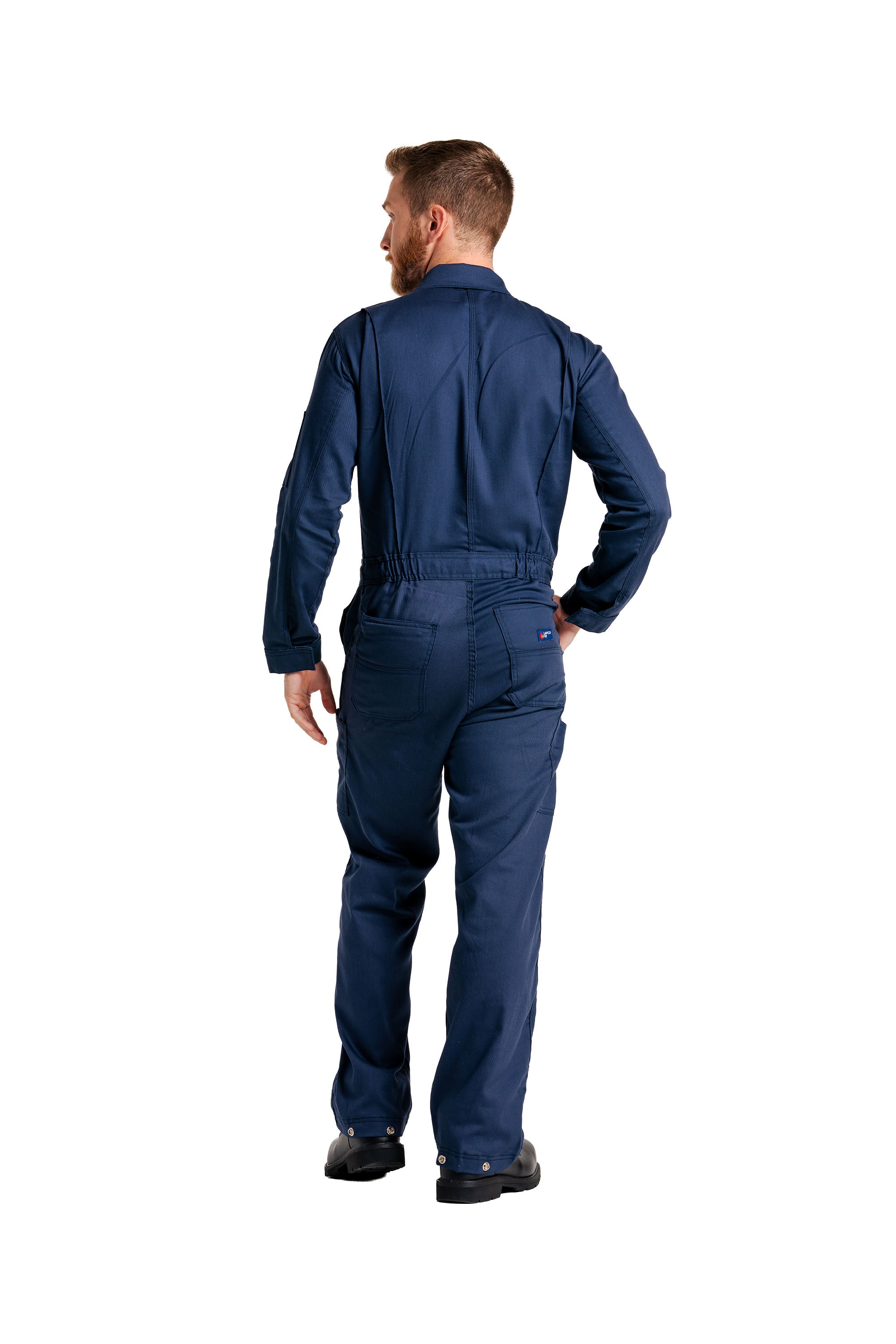 FR Deluxe Lightweight Coveralls | 6oz. 88/12 Blend | Navy