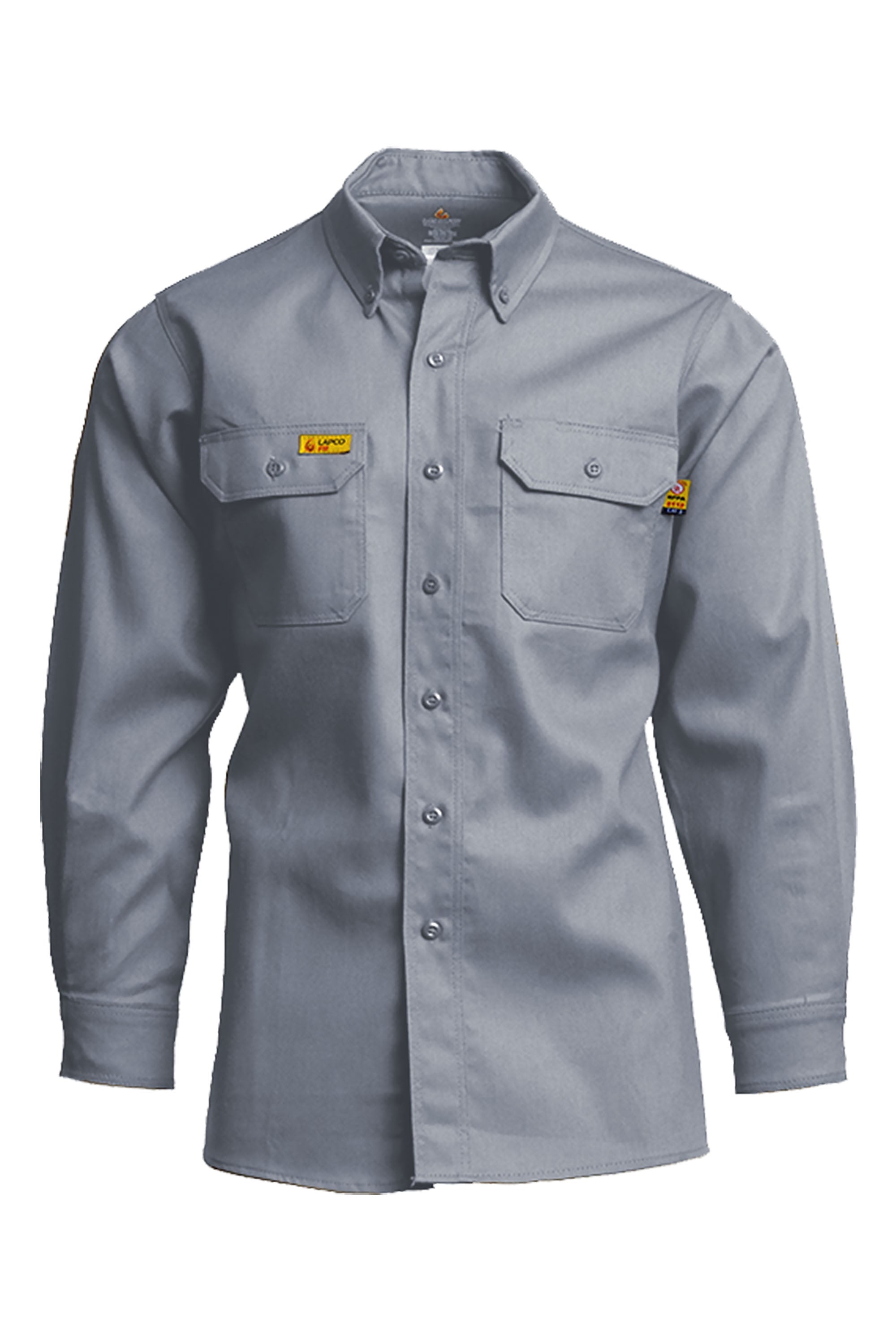 FR Uniform Shirt | 6oz. 88/12 Blend | Gray