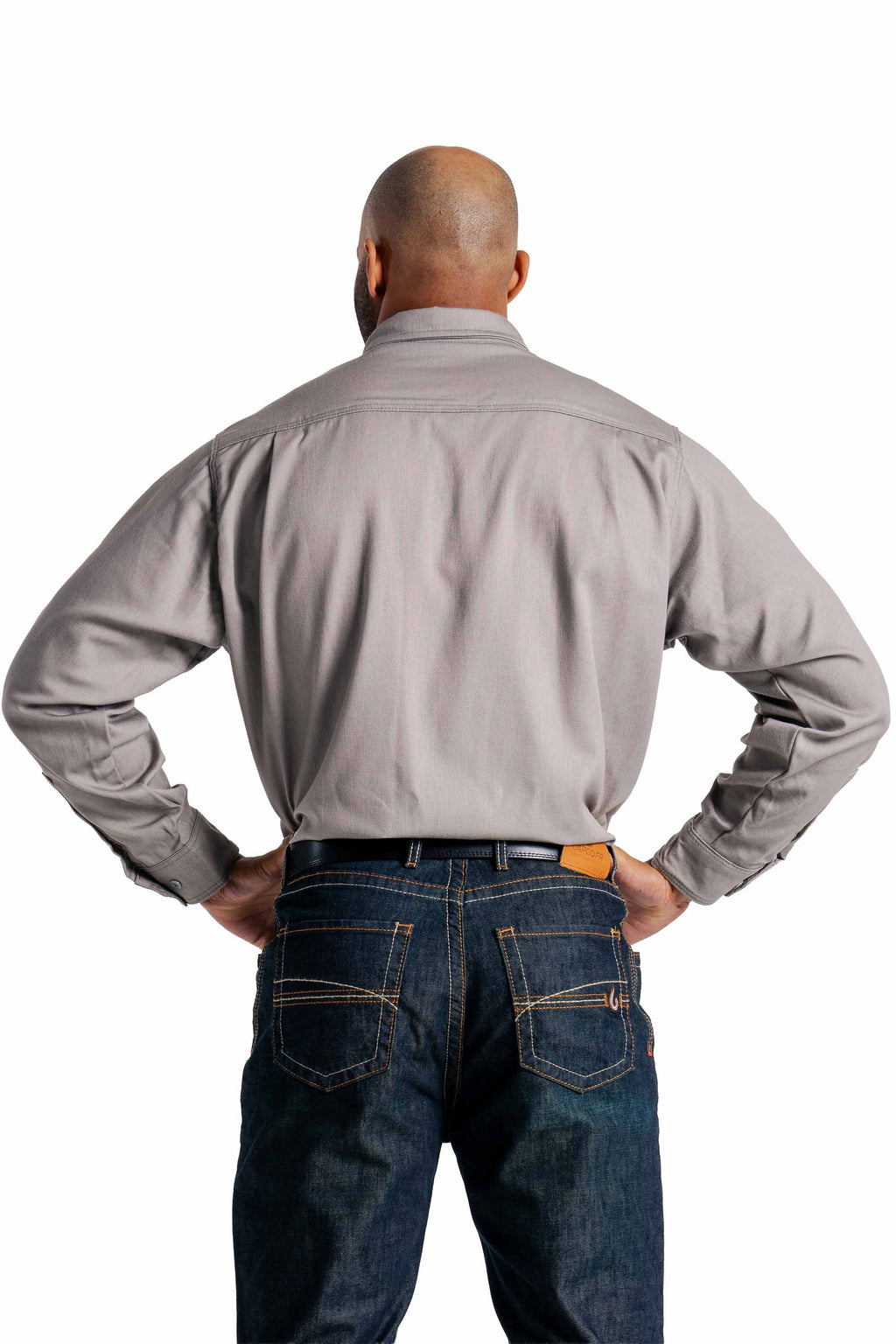 FR Uniform Shirt | 6oz. 88/12 Blend | Gray