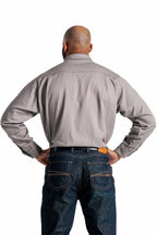 FR Uniform Shirt | 6oz. 88/12 Blend | Gray
