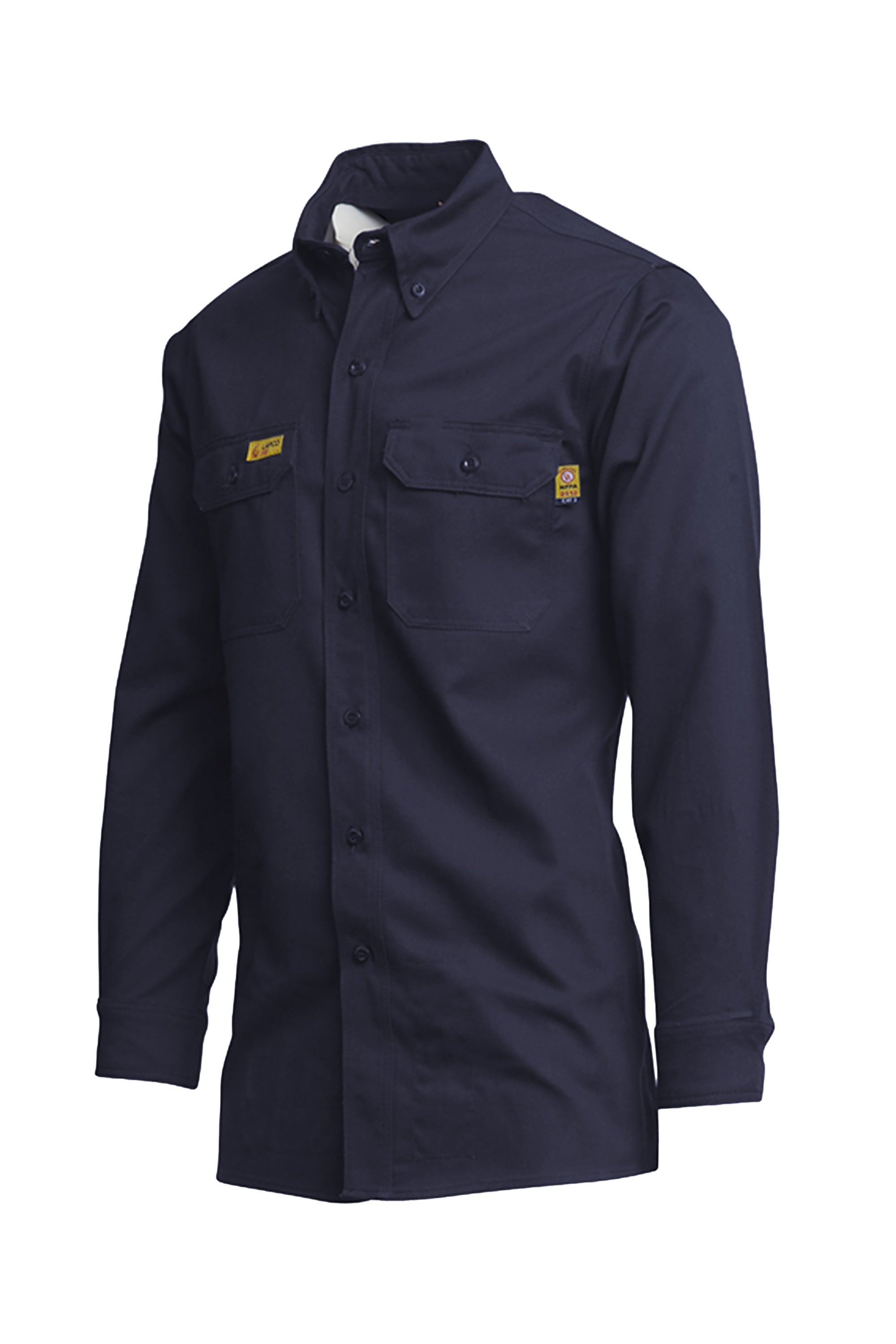 FR Uniform Shirt | 6oz. 88/12 Blend | Navy