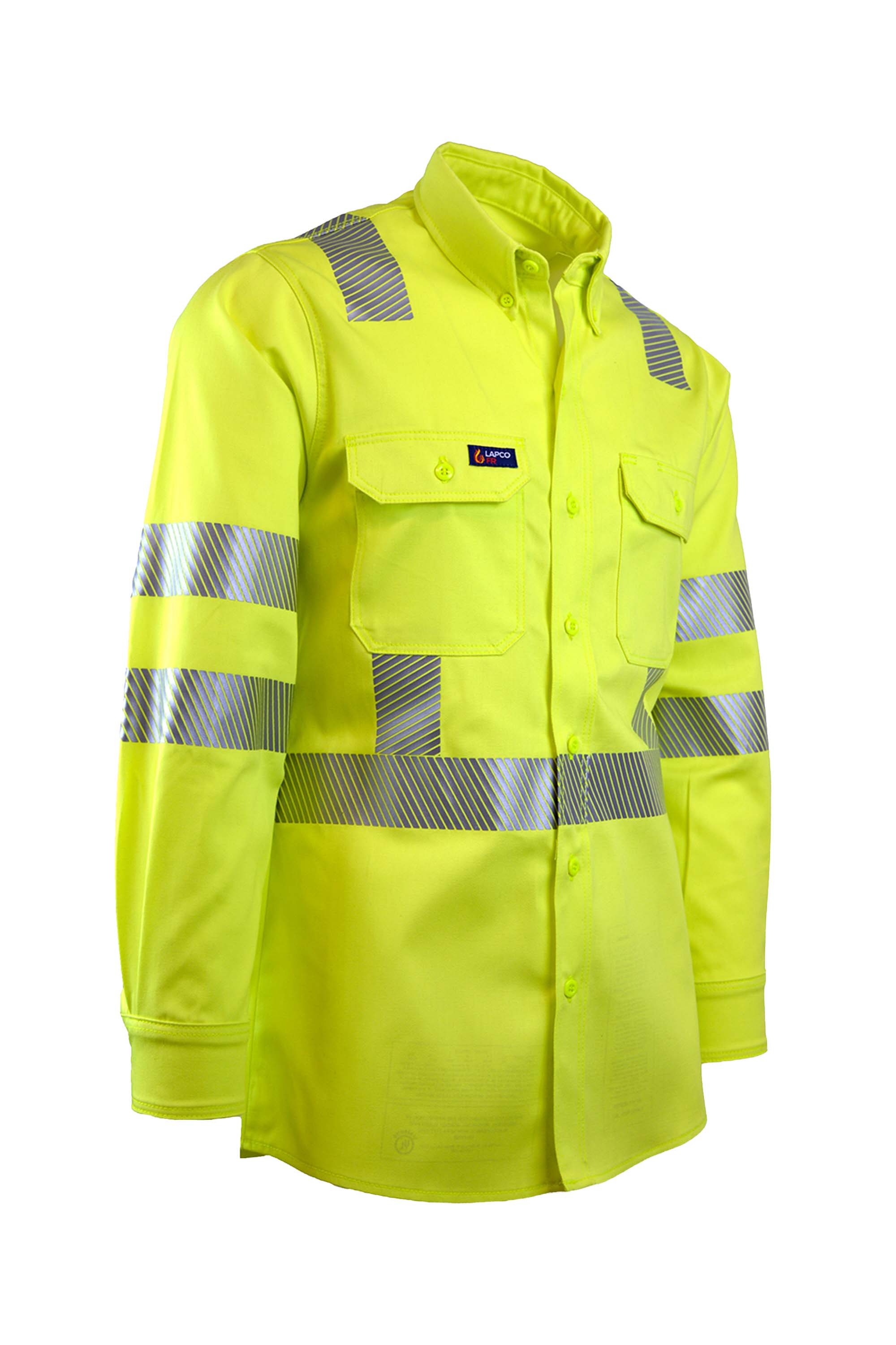 FR Uniform Shirt | Hi-Viz Class 3 | 7oz. 100% Cotton