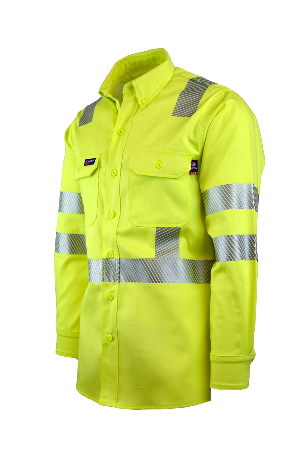 FR Uniform Shirt | Hi-Viz Class 3 | 7oz. 100% Cotton