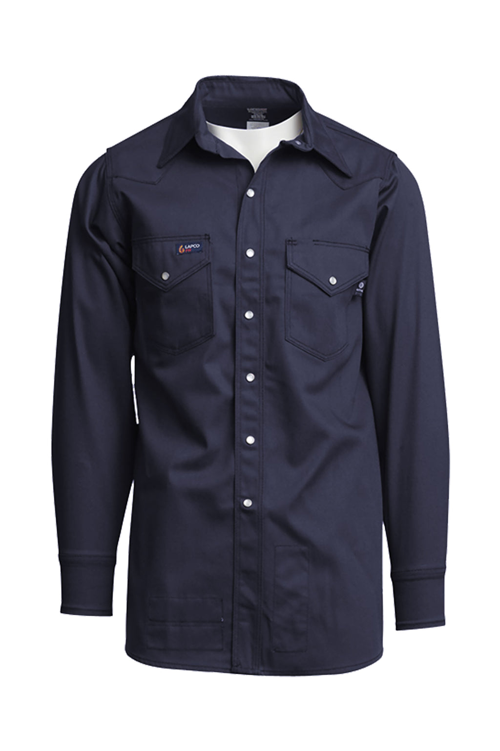 FR Western Shirt | 7oz. 100% Cotton | Navy