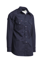 FR Western Shirt | 7oz. 100% Cotton | Navy