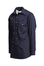 FR Western Shirt | 7oz. 100% Cotton | Navy