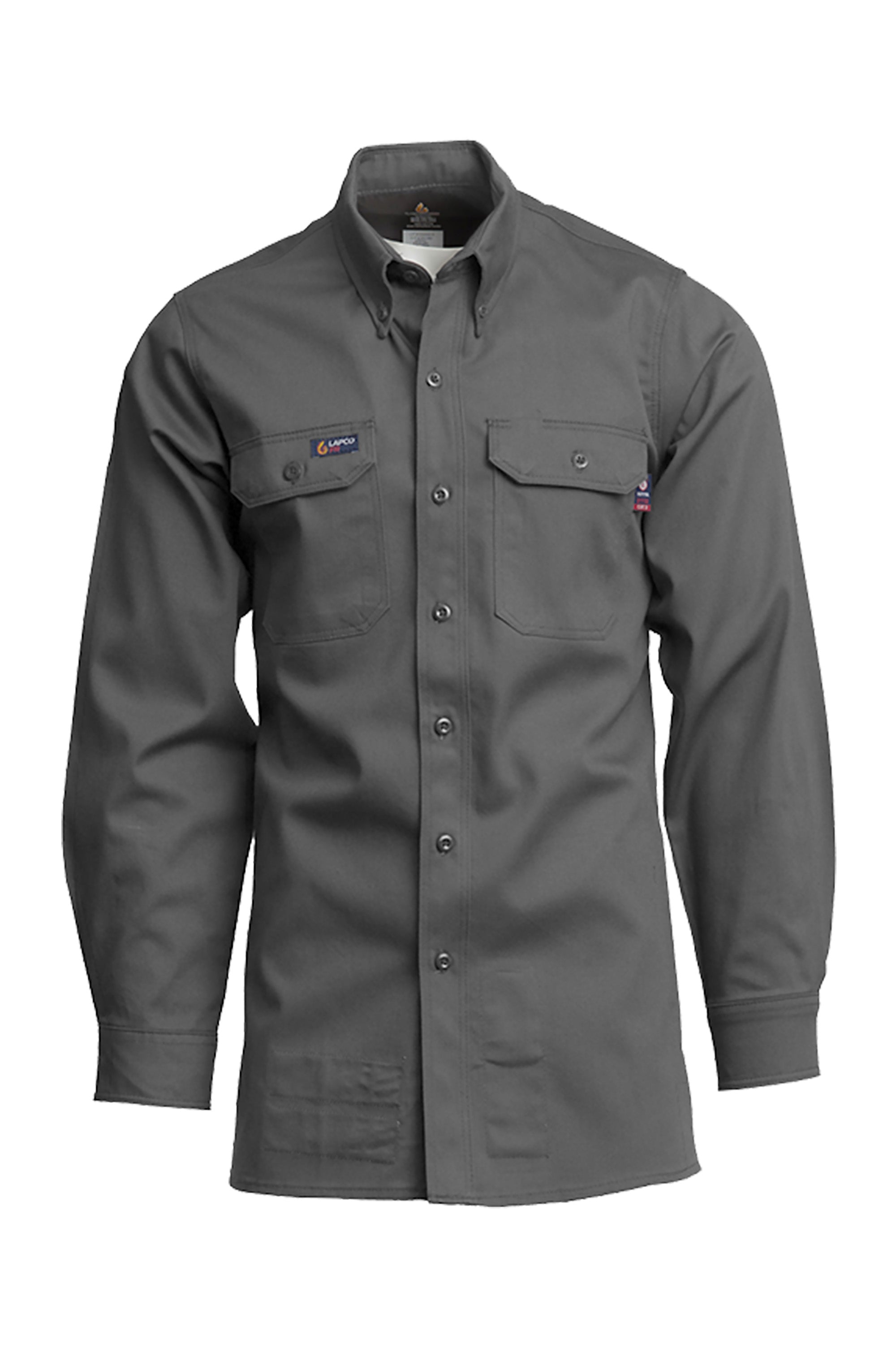 FR Uniform Shirt | 7oz. 100% Cotton | Gray