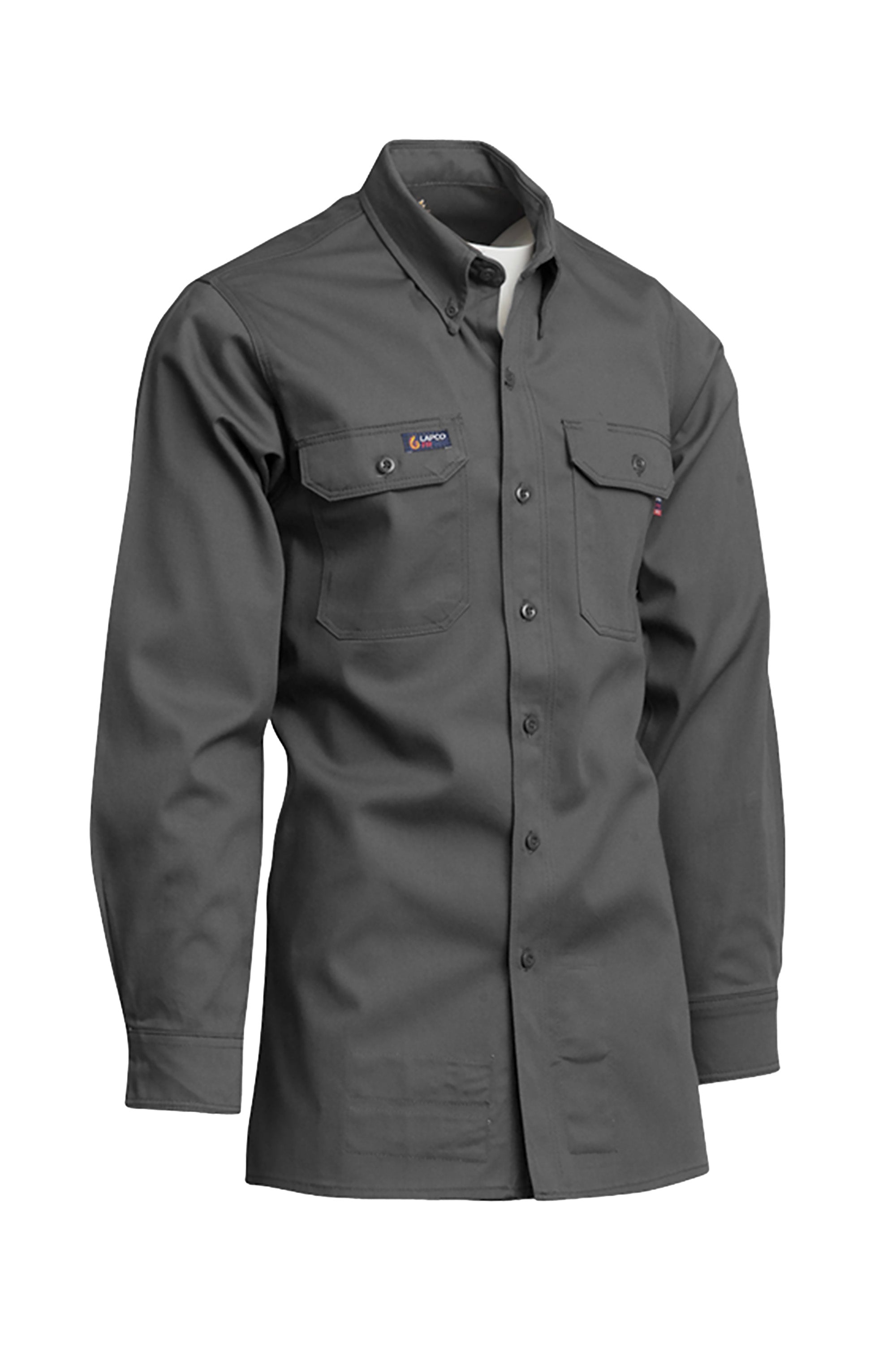 FR Uniform Shirt | 7oz. 100% Cotton | Gray