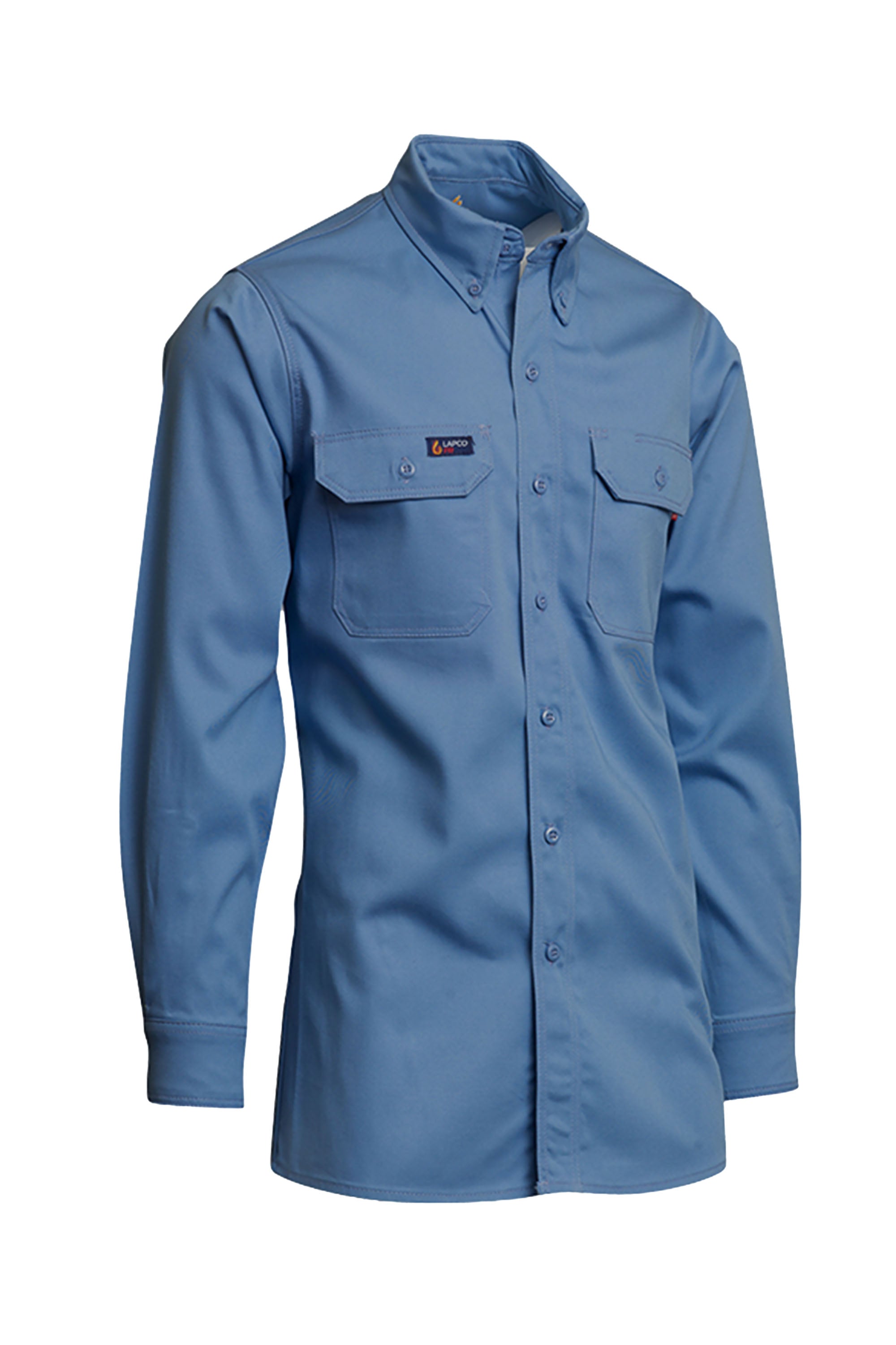 FR Uniform Shirt | 7oz. 100% Cotton | Medium Blue
