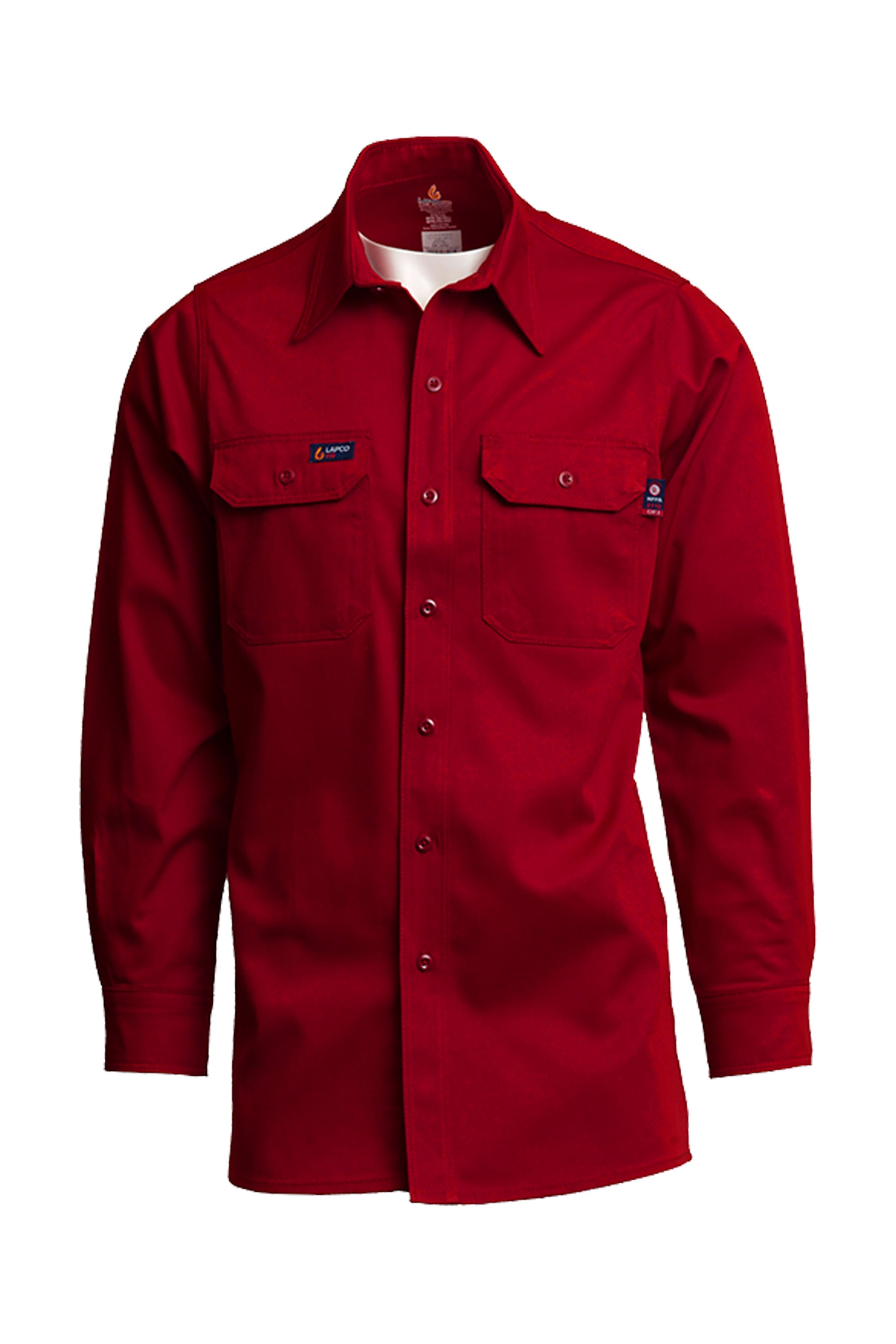 FR Uniform Shirt | 7oz. 100% Cotton | Red