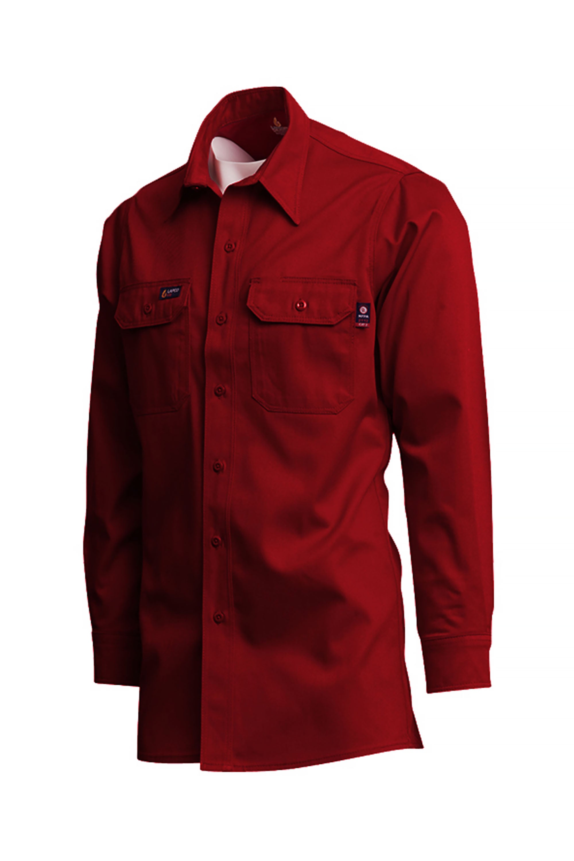 FR Uniform Shirt | 7oz. 100% Cotton | Red