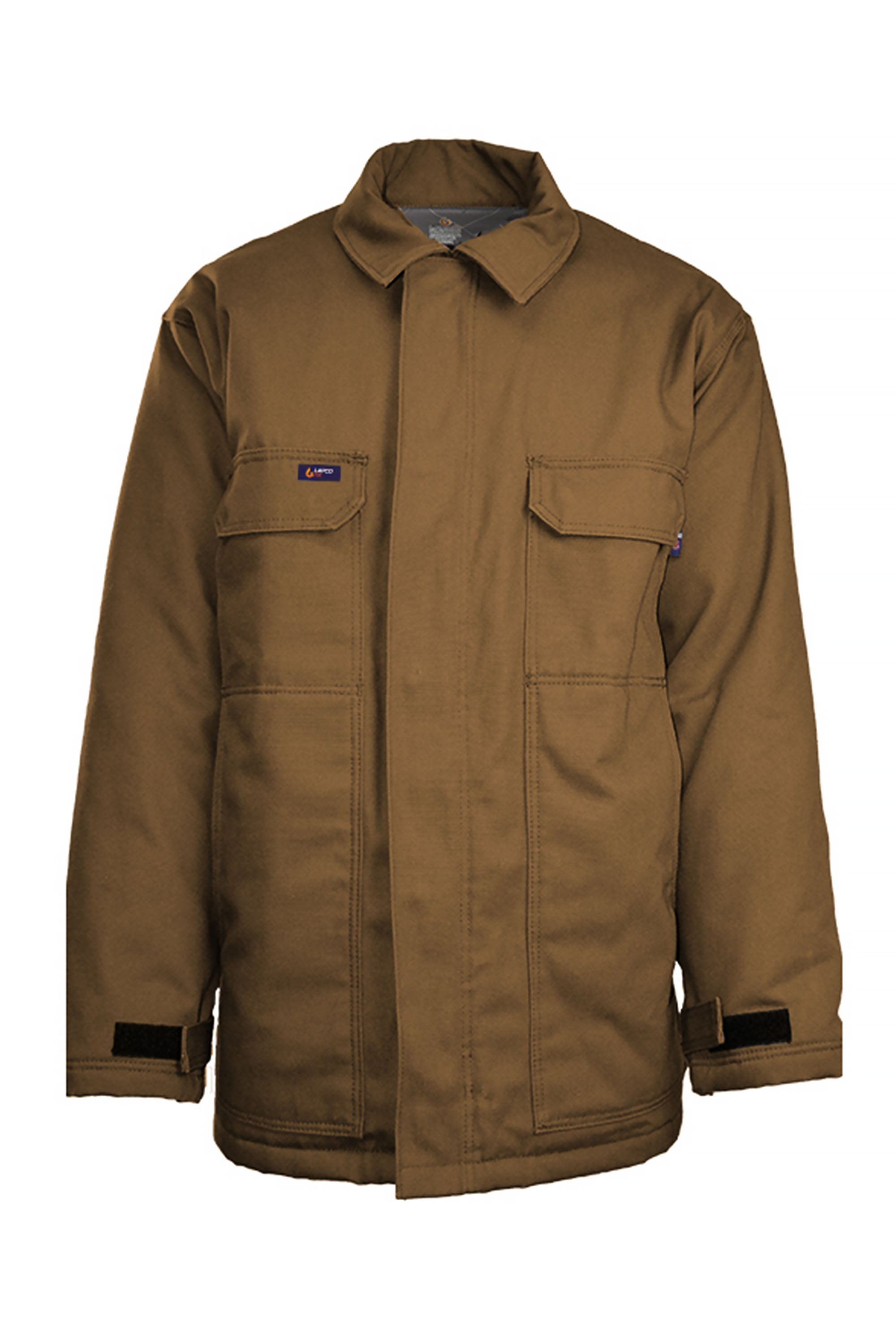 FR Insulated Chore Coat with Windshield Technology | Brown