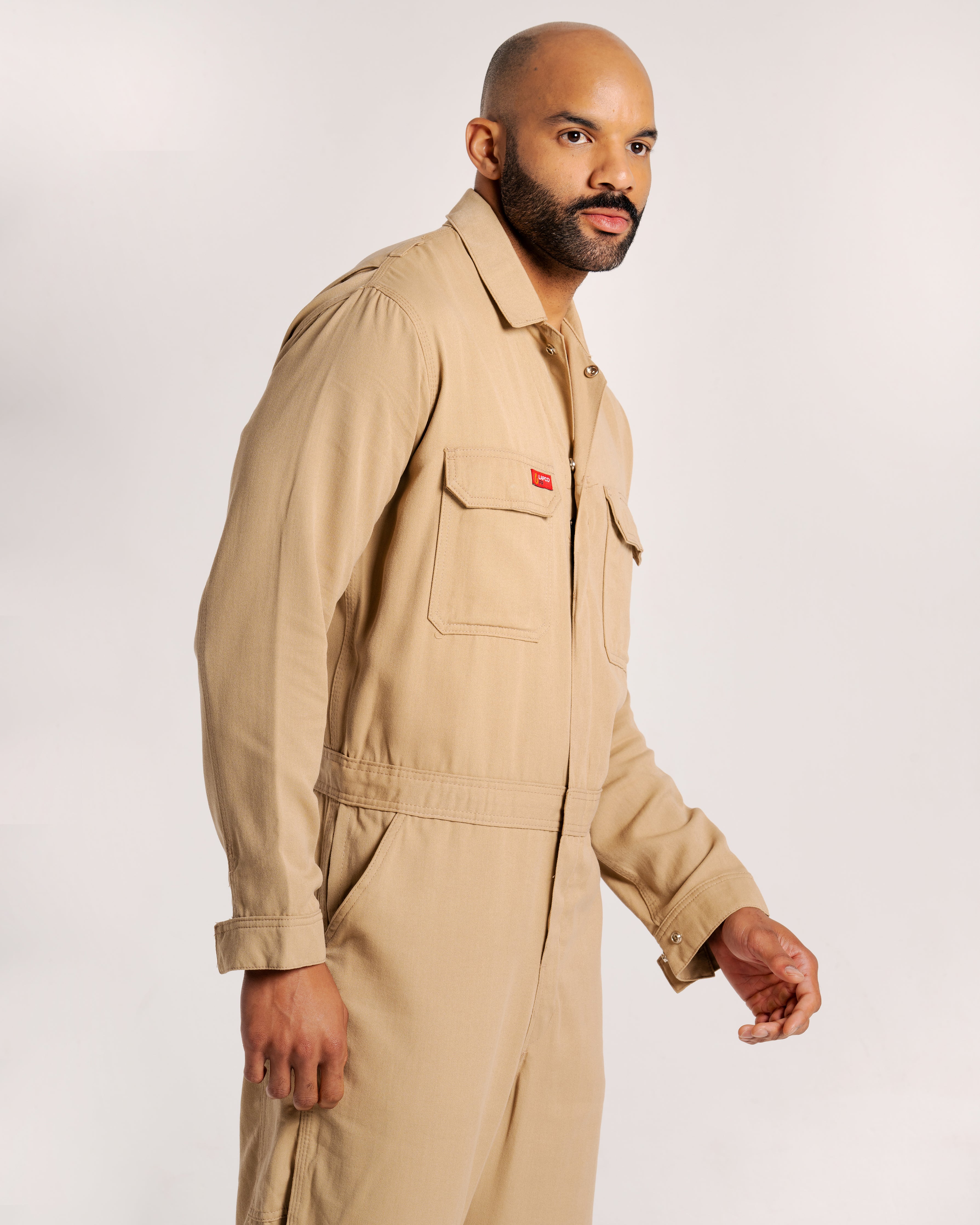 FR Deluxe 2.0 Coverall | made with 6.5oz. Westex DH | Khaki