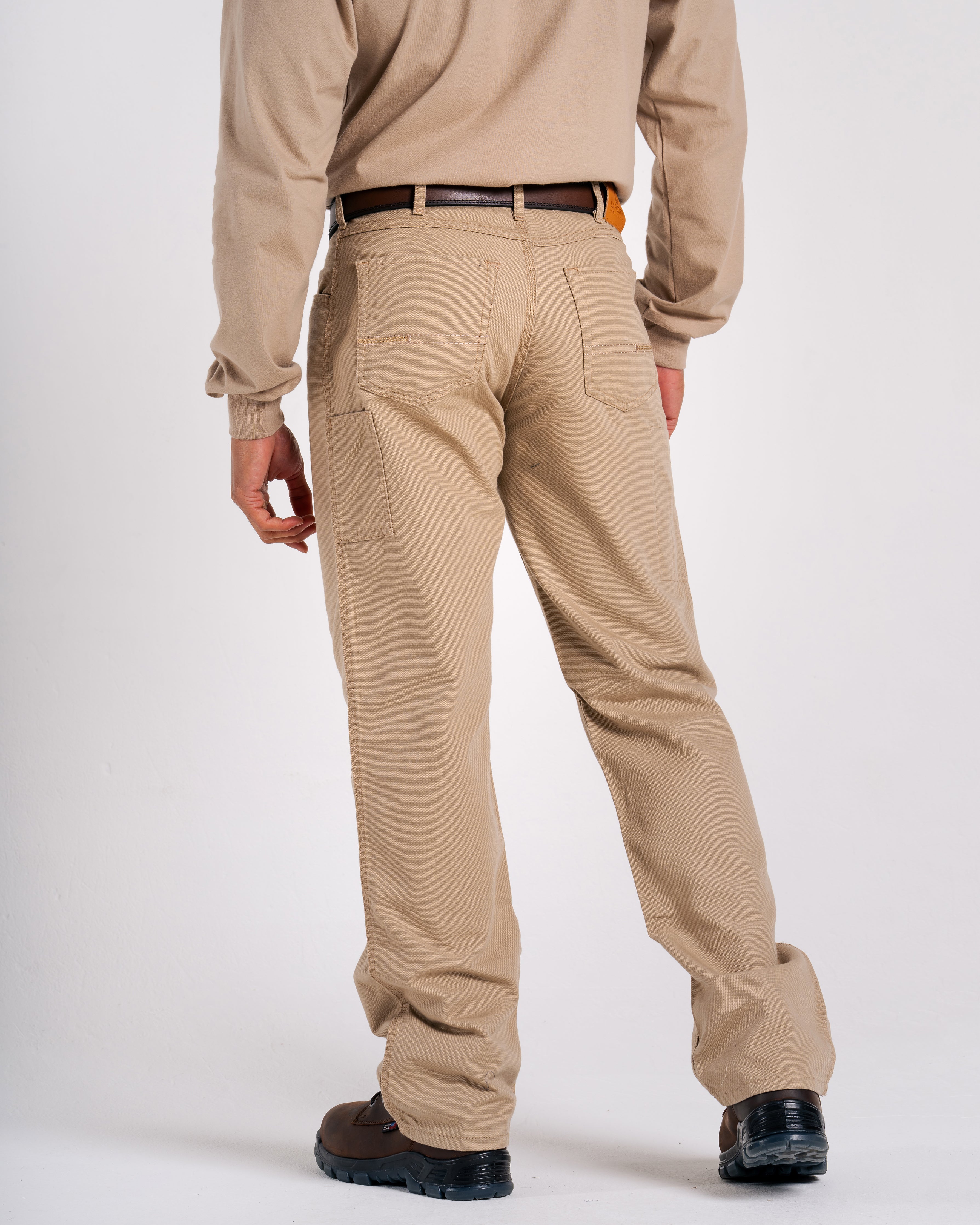FR Canvas Jeans | 46-60 Waist | made with 9oz. Westex® UltraSoft® | Khaki