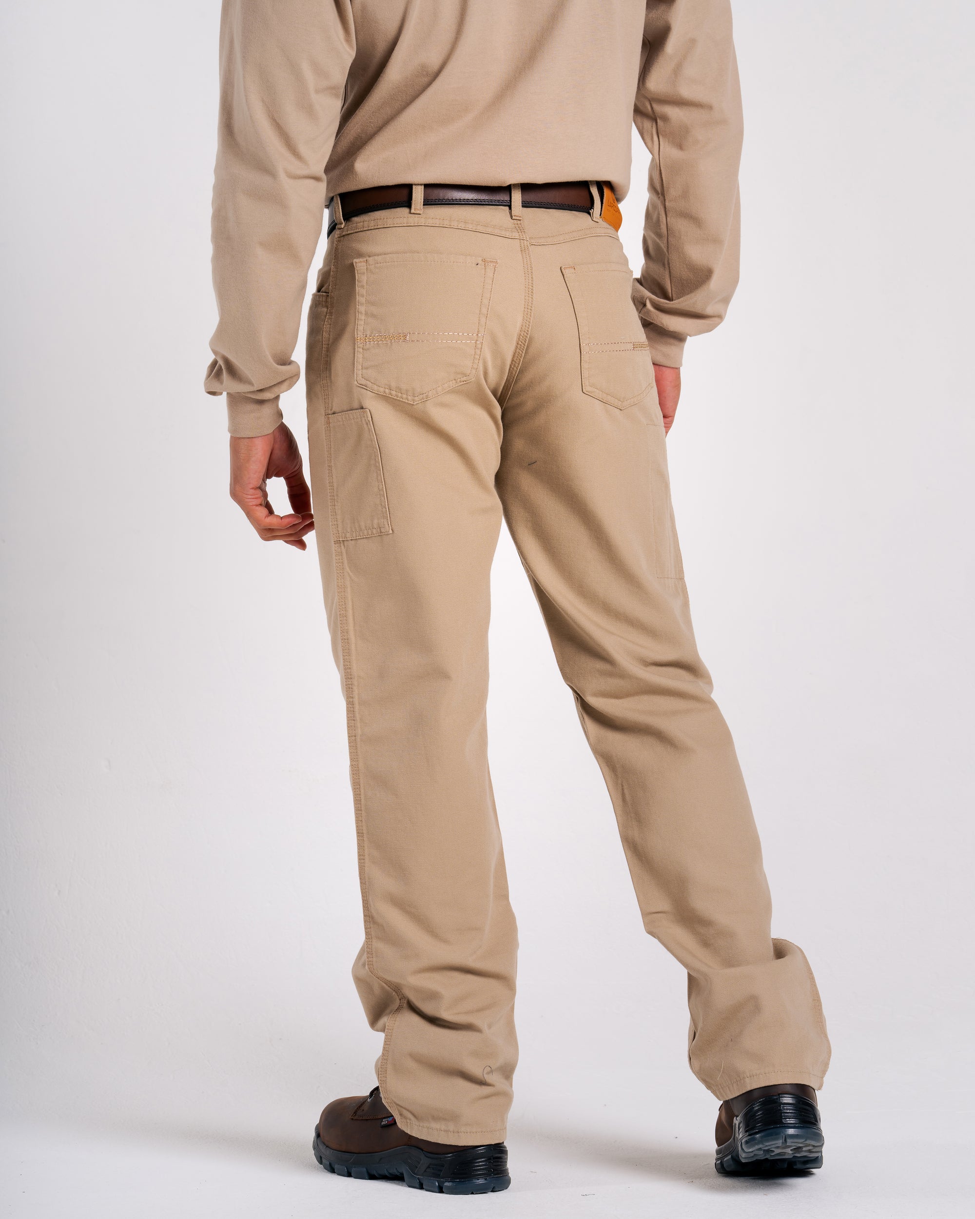 FR Canvas Jeans | 46-60 Waist | made with 9oz. Westex® UltraSoft® | Khaki