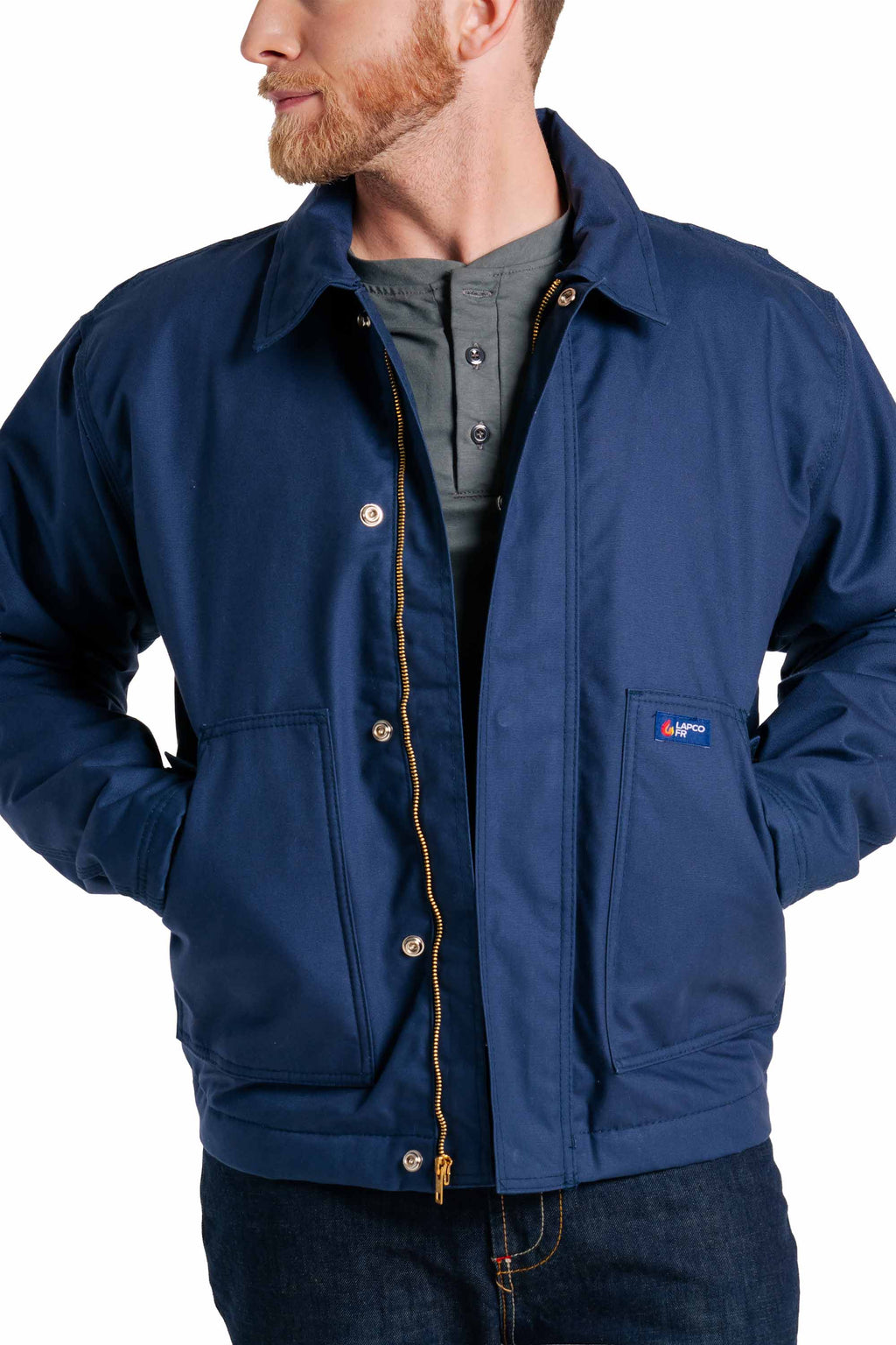 FR Jacket with Windshield Technology | Navy