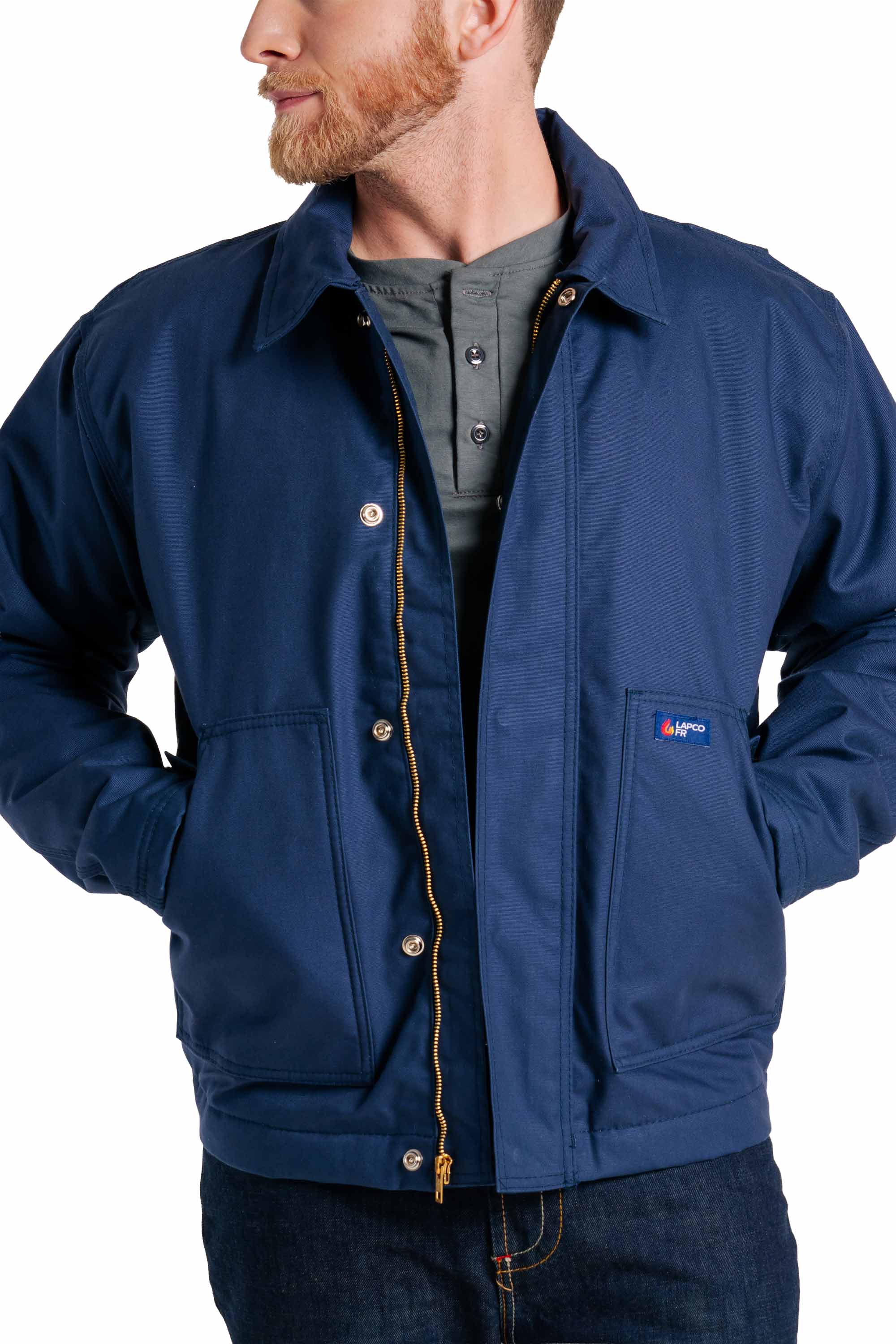 FR Jacket with Windshield Technology | Navy