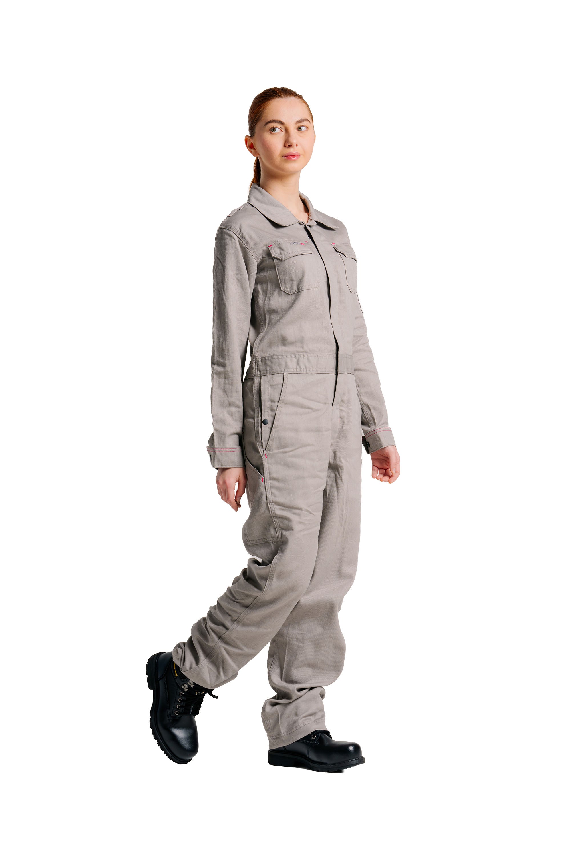 Women's FR Modern Coveralls | 6oz. 88/12 Blend | Gray