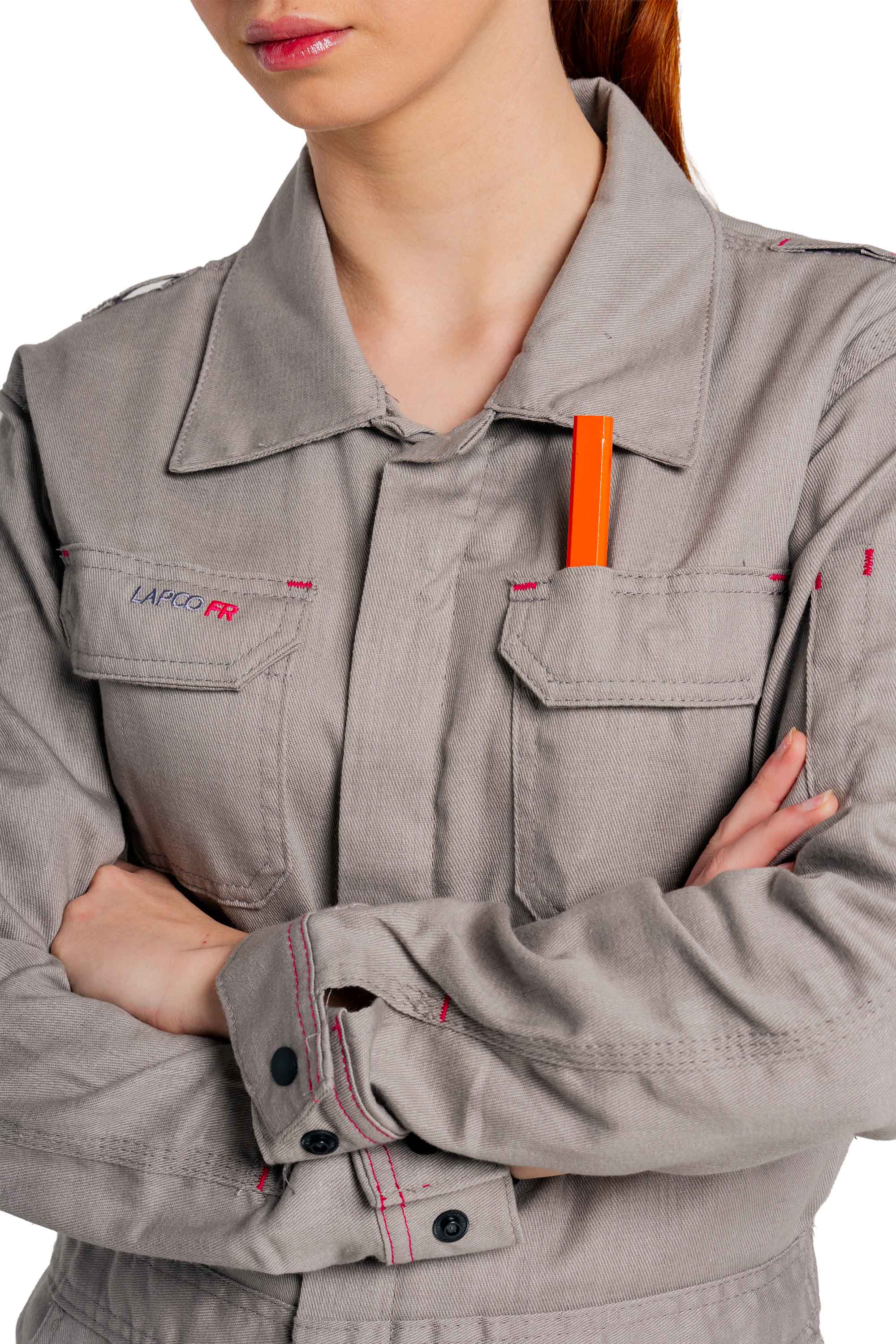 Women's FR Modern Coveralls | 6oz. 88/12 Blend | Gray