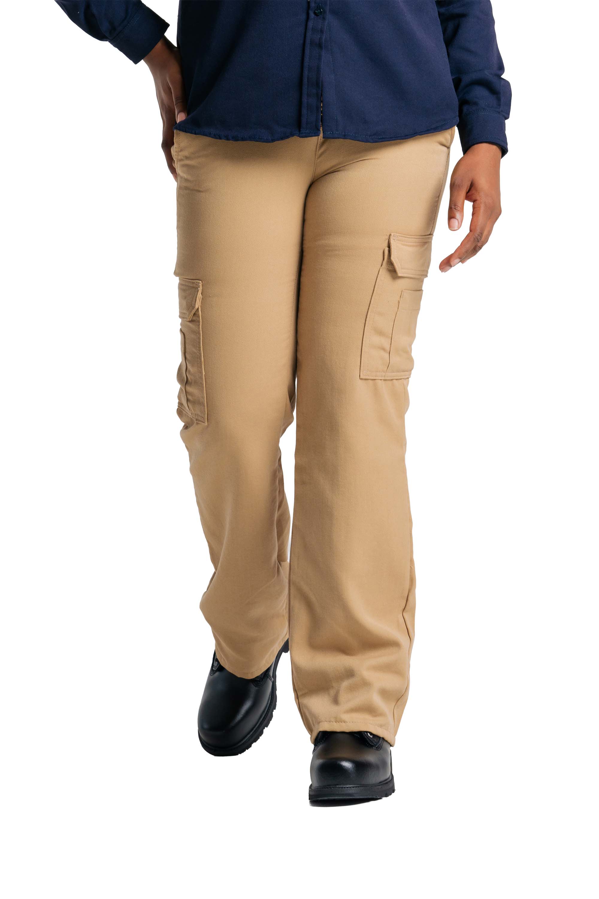 Women's FR DH Cargo Pants | made with 6.5oz. Westex® DH | Khaki