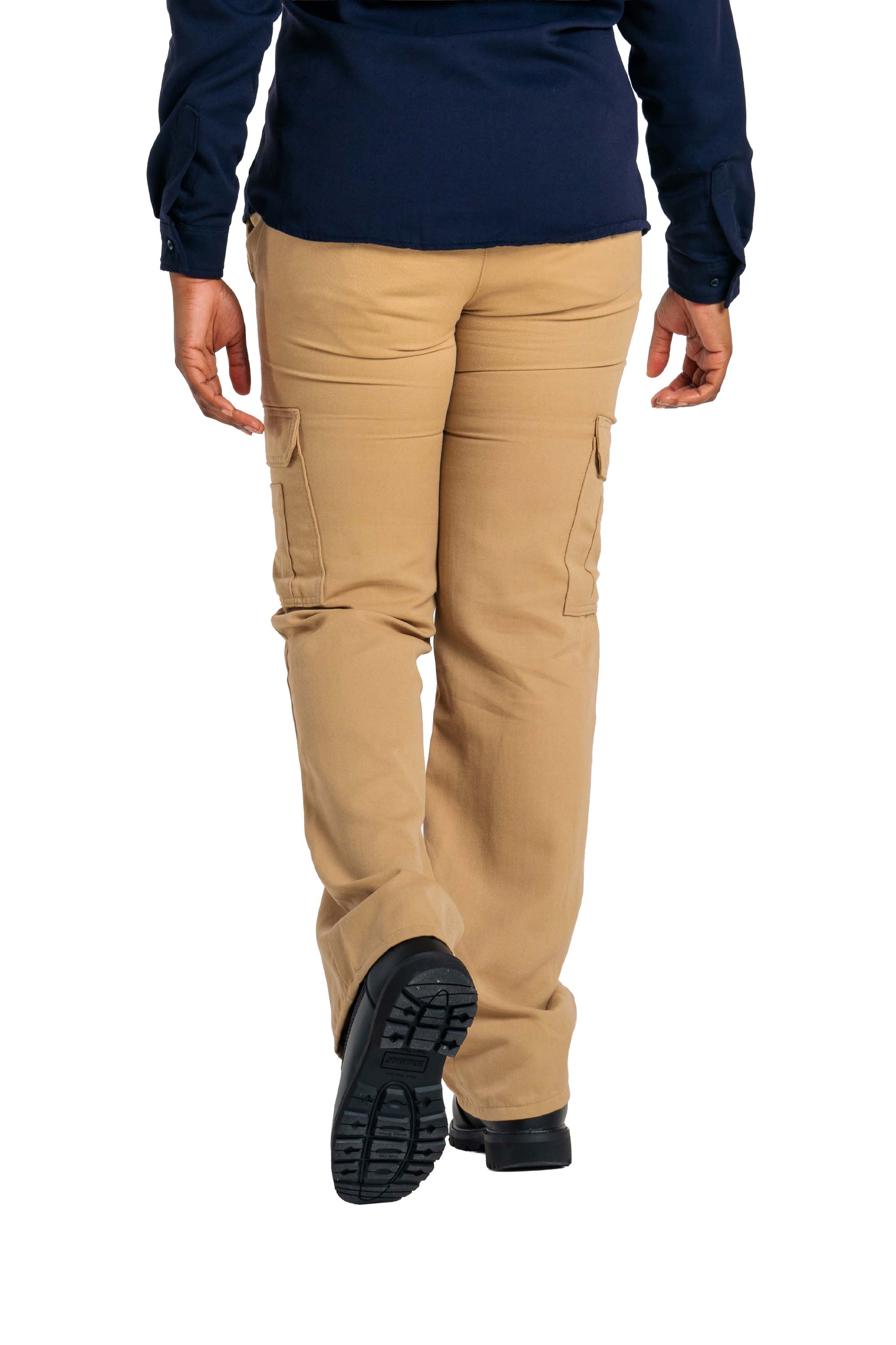 Women's FR DH Cargo Pants | made with 6.5oz. Westex® DH | Khaki