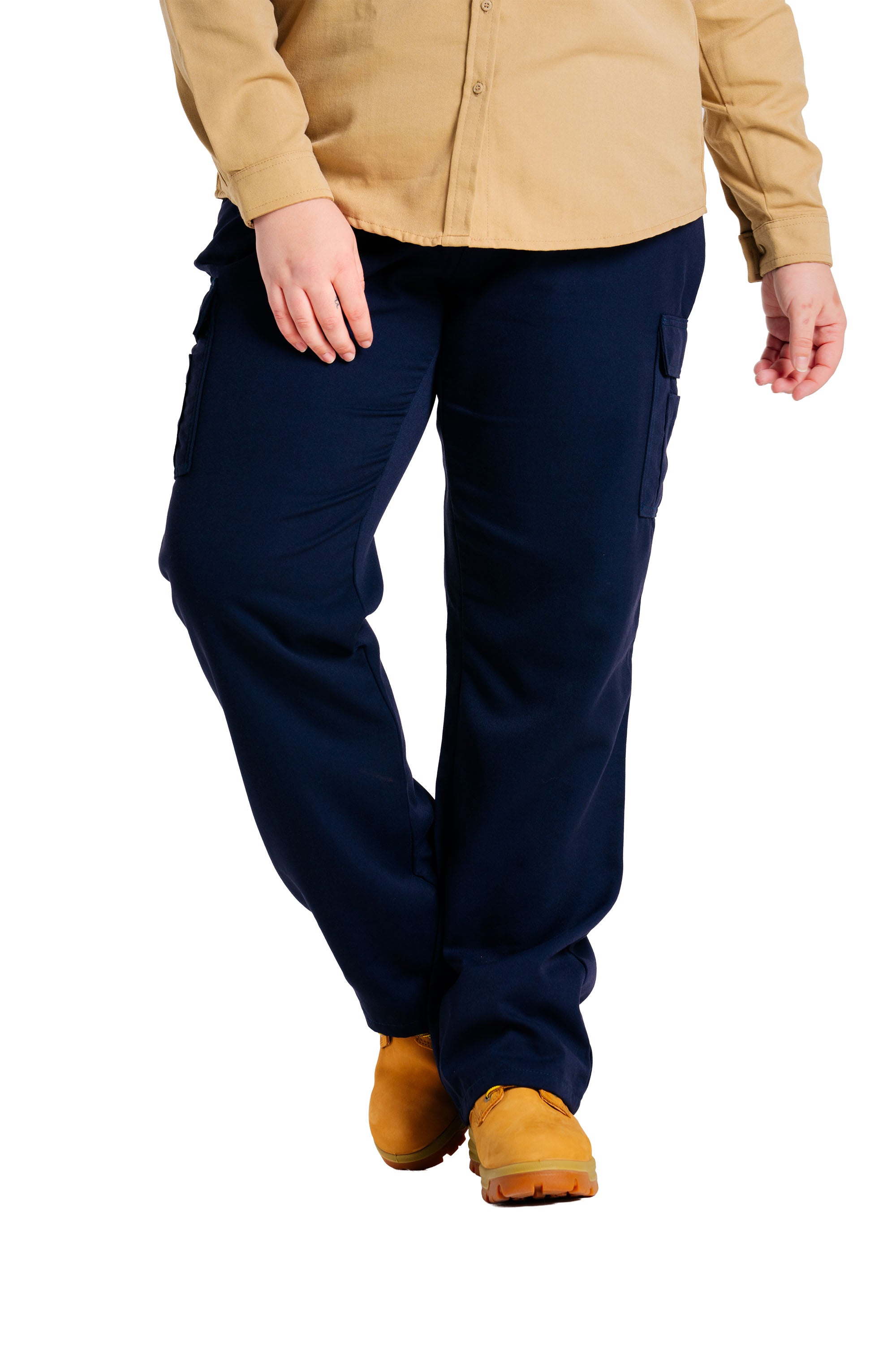 Women's FR DH Cargo Pants | made with 6.5oz. Westex® DH | Navy