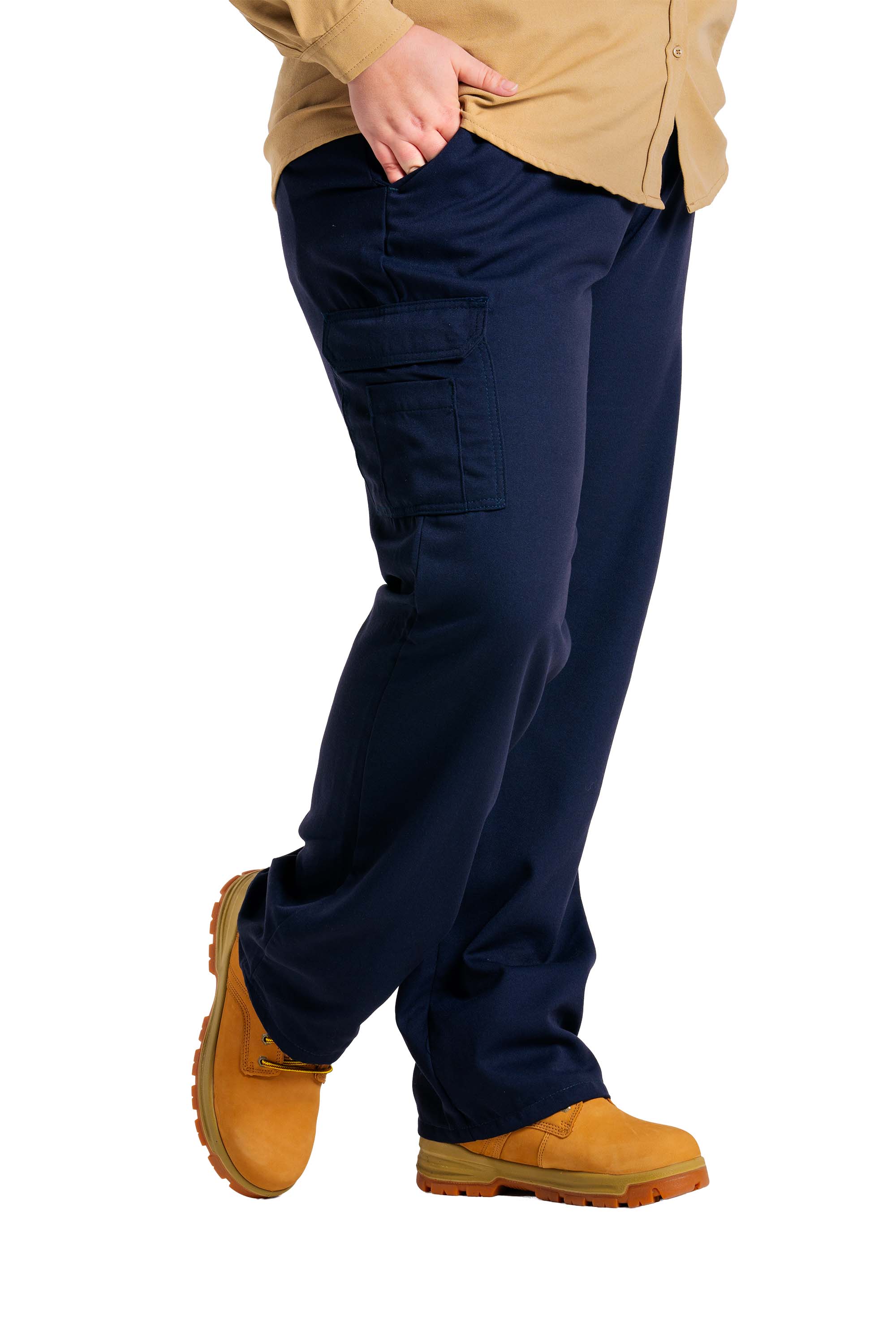 Women's FR DH Cargo Pants | made with 6.5oz. Westex® DH | Navy