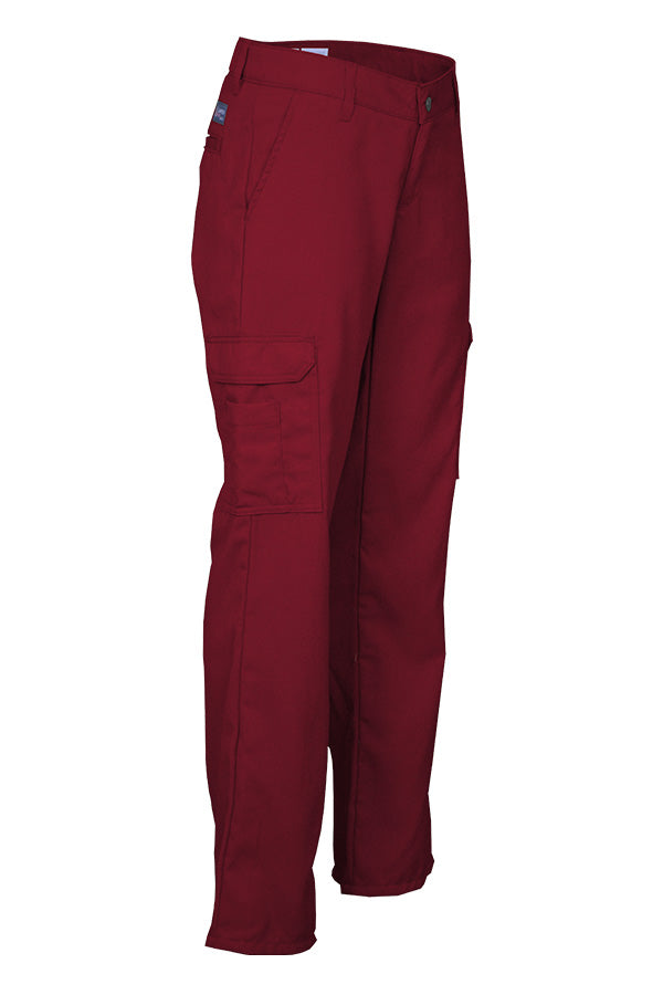 Women's FR Cargo Pants made with 5oz. TecaSafe One® Inherent | Red