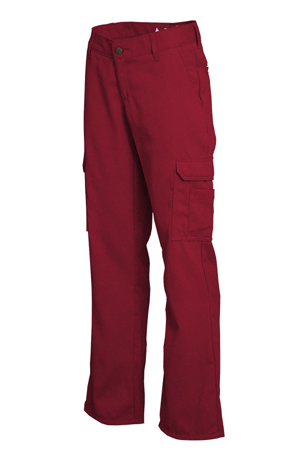 Women's FR Cargo Pants made with 5oz. TecaSafe One® Inherent | Red
