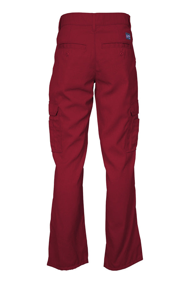 Women's FR Cargo Pants made with 5oz. TecaSafe One® Inherent | Red