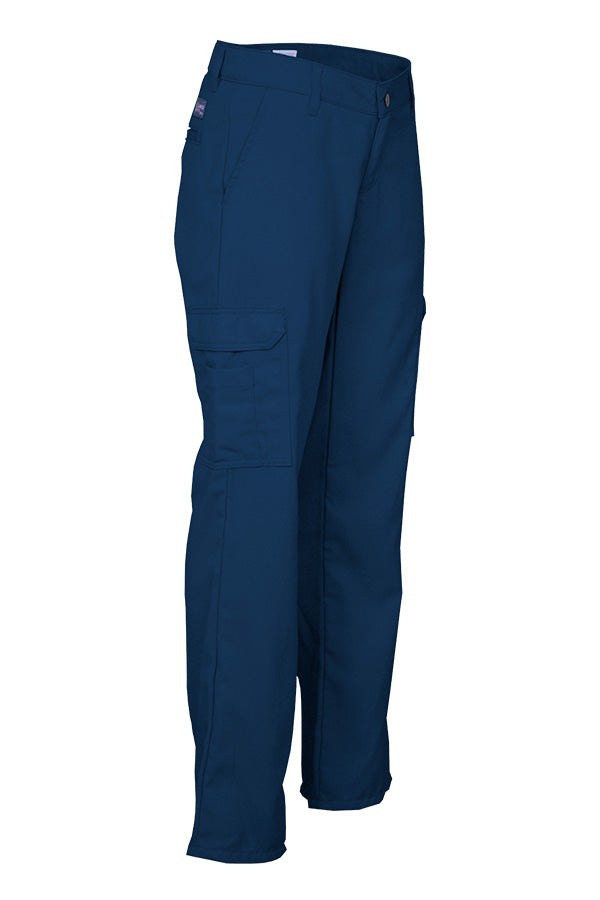 Women's FR Cargo Pants made with 5oz. TecaSafe One® Inherent | Royal