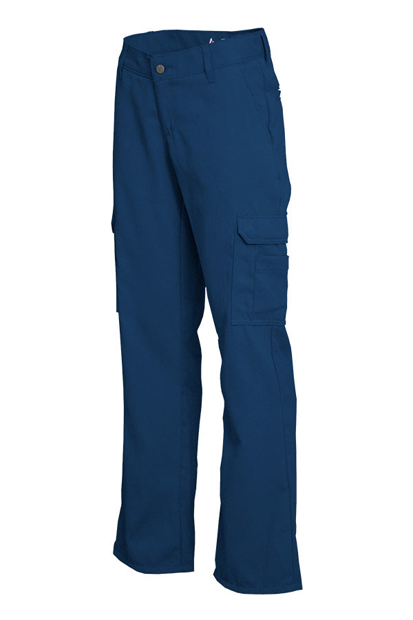 Women's FR Cargo Pants made with 5oz. TecaSafe One® Inherent | Royal