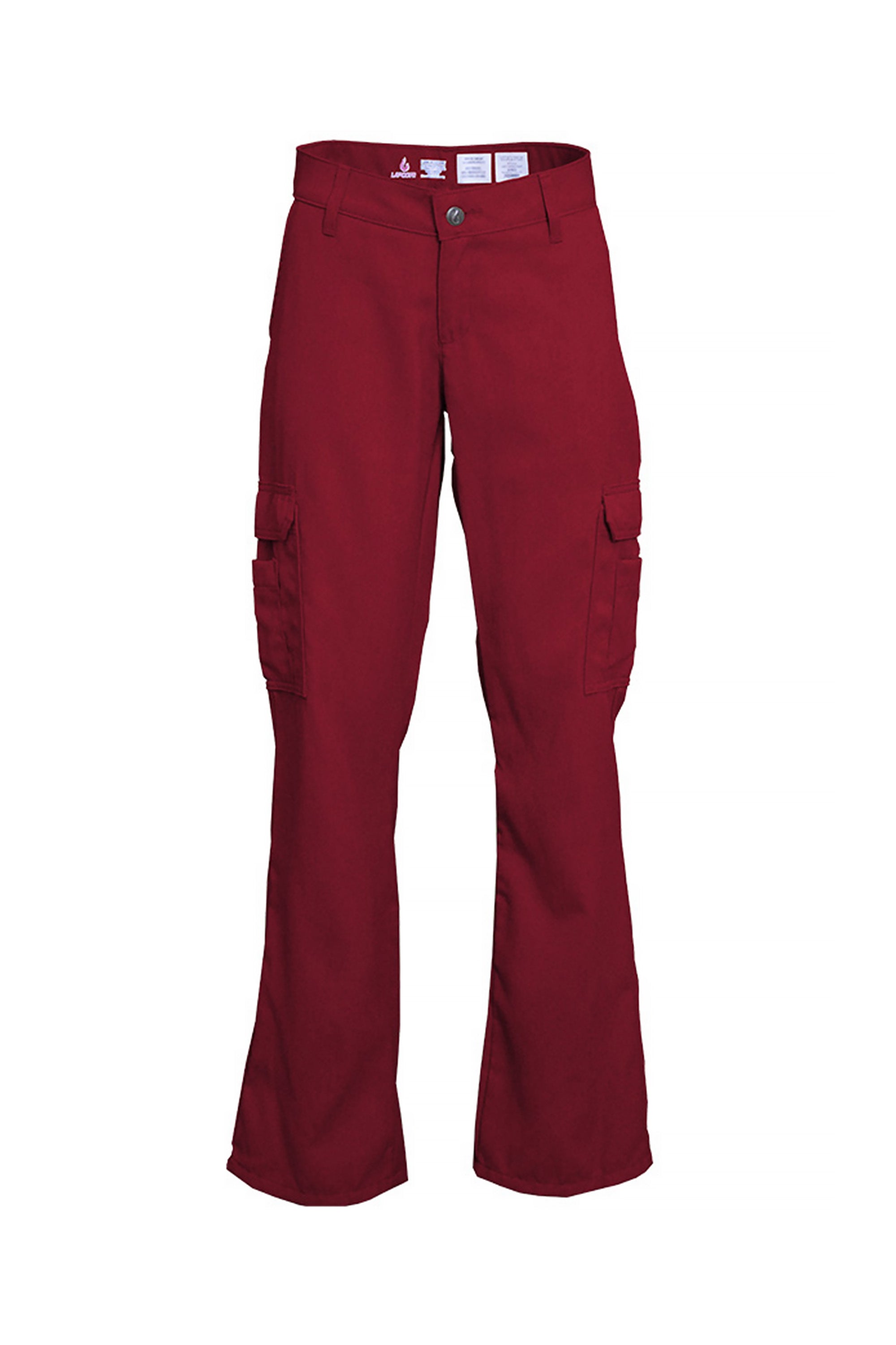 Women's FR Cargo Pants made with 5oz. TecaSafe One® Inherent | Red