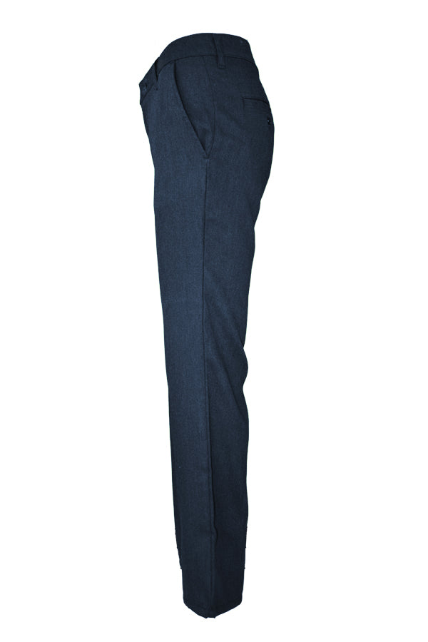 Ladies FR Uniform Pants made with 5oz. TecaSafe One® Inherent | Denim Navy