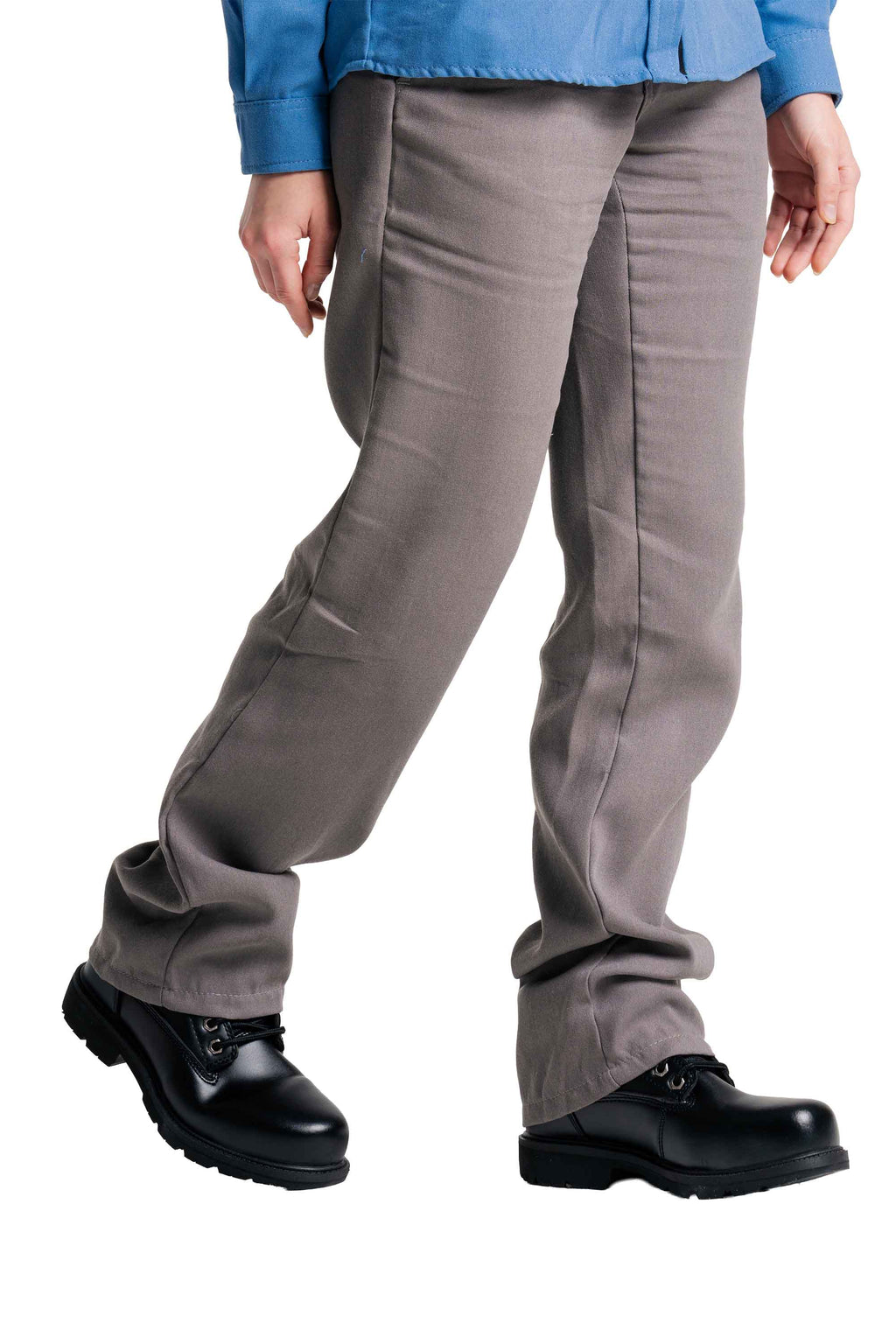 Women's FR Uniform Pants made with 5oz. TecaSafe One® Inherent | Gray