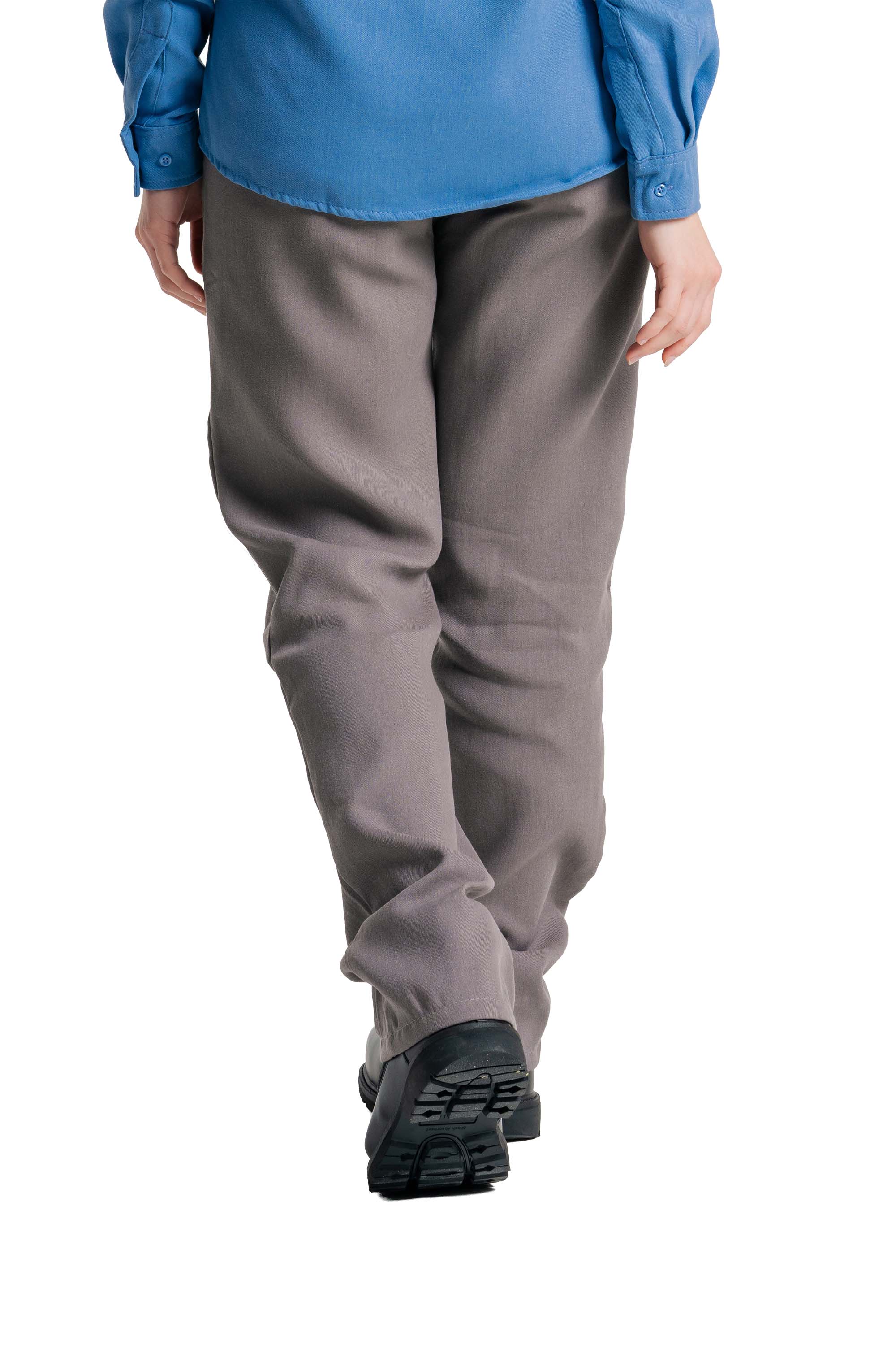 Women's FR Uniform Pants made with 5oz. TecaSafe One® Inherent | Gray