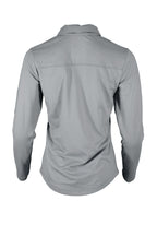 Women's FR Polo Shirt | 6oz. 93/7 Blend Knit | Gray