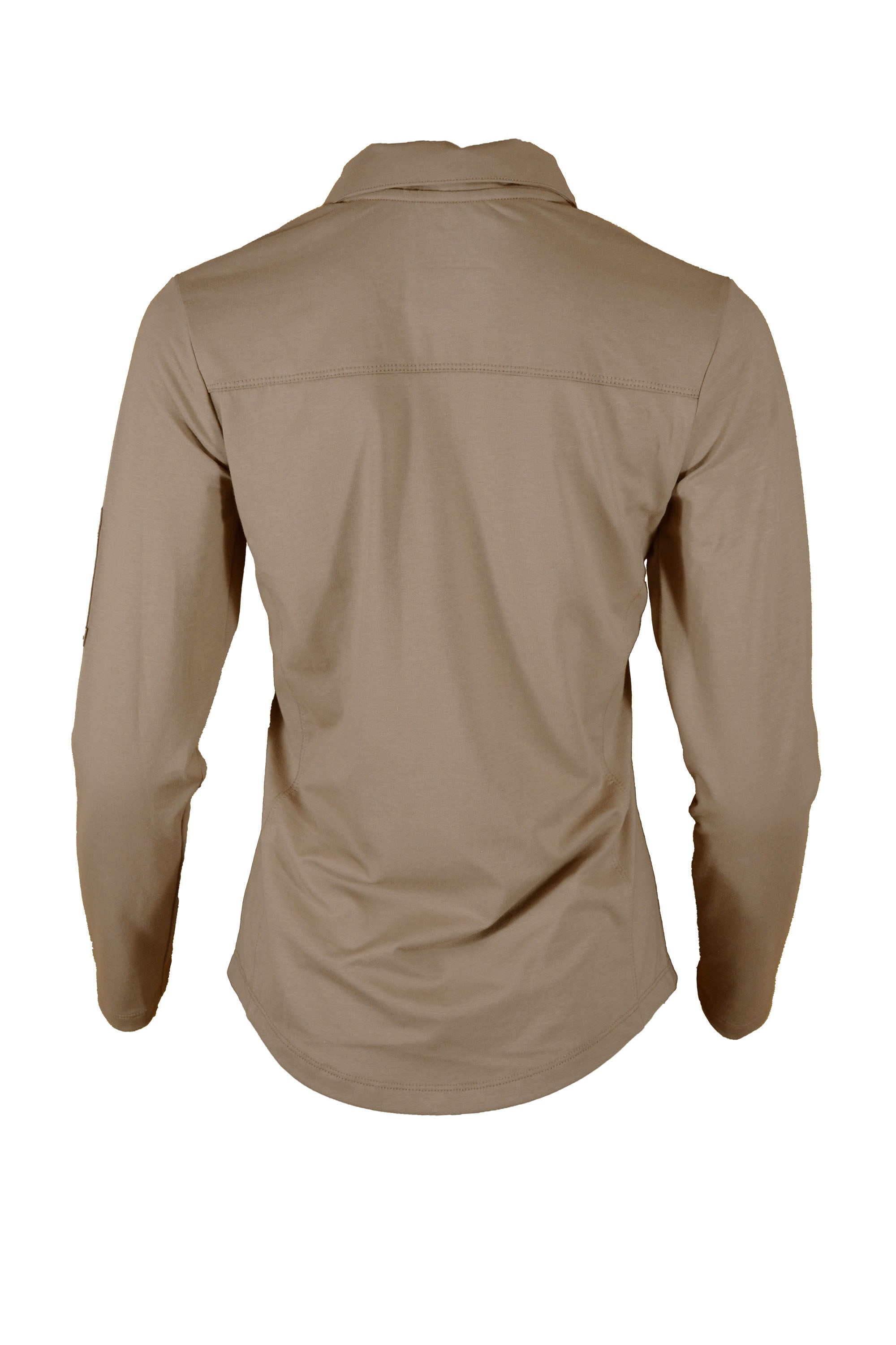 Women's FR Polo Shirt | 6oz. 93/7 Blend Knit | Khaki