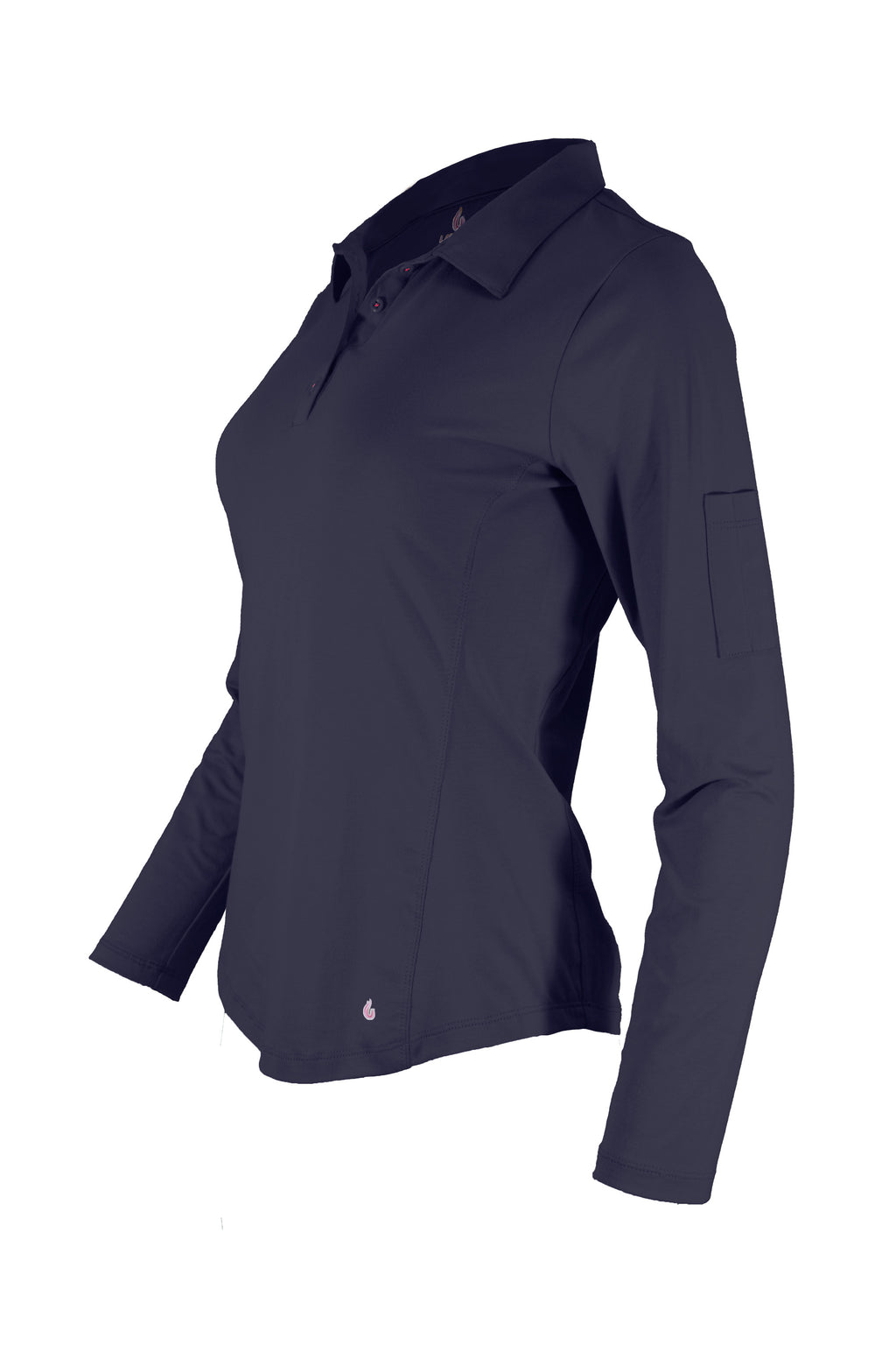 Women's FR Polo Shirt | 6oz. 93/7 Blend Knit | Navy