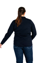 Women's FR Polo Shirt | 6oz. 93/7 Blend Knit | Navy