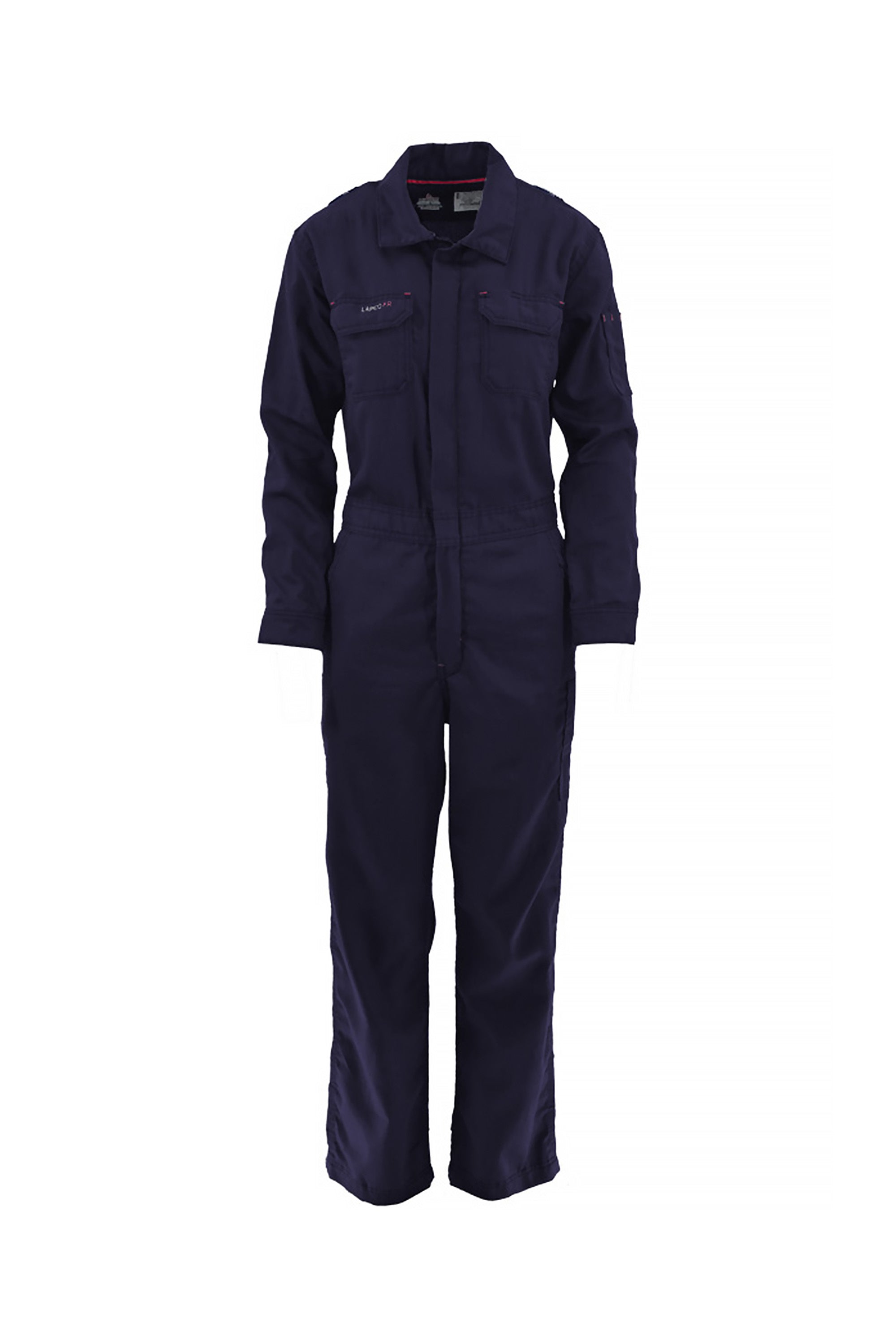 Women's FR Modern Coveralls | 5oz. TecaSafe One® Inherent | Denim Navy