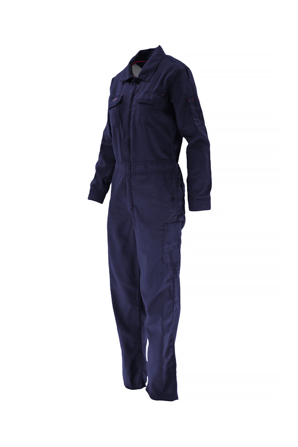 Women's FR Modern Coveralls | 5oz. TecaSafe One® Inherent | Denim Navy
