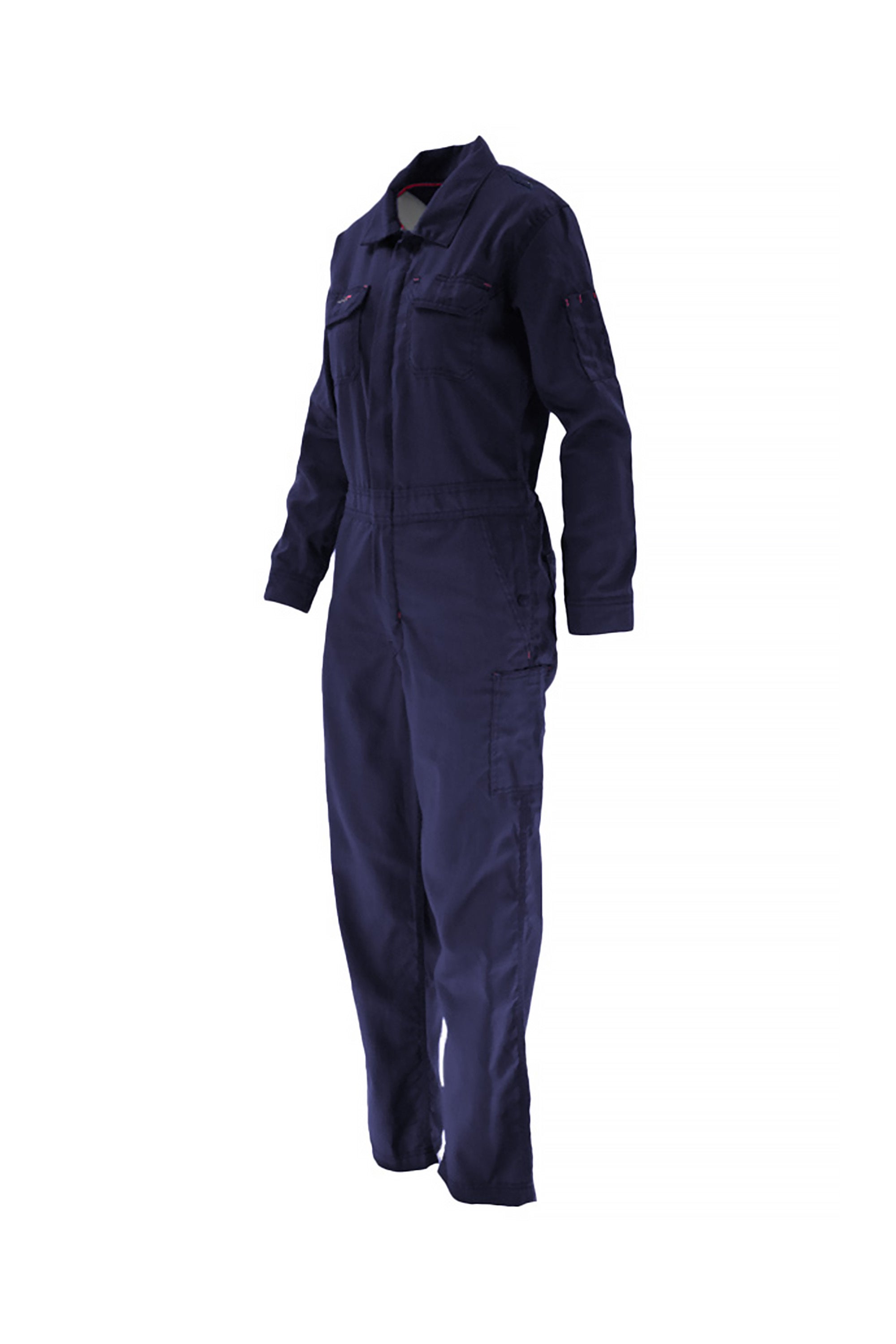 Women's FR Modern Coveralls | 5oz. TecaSafe One® Inherent | Denim Navy