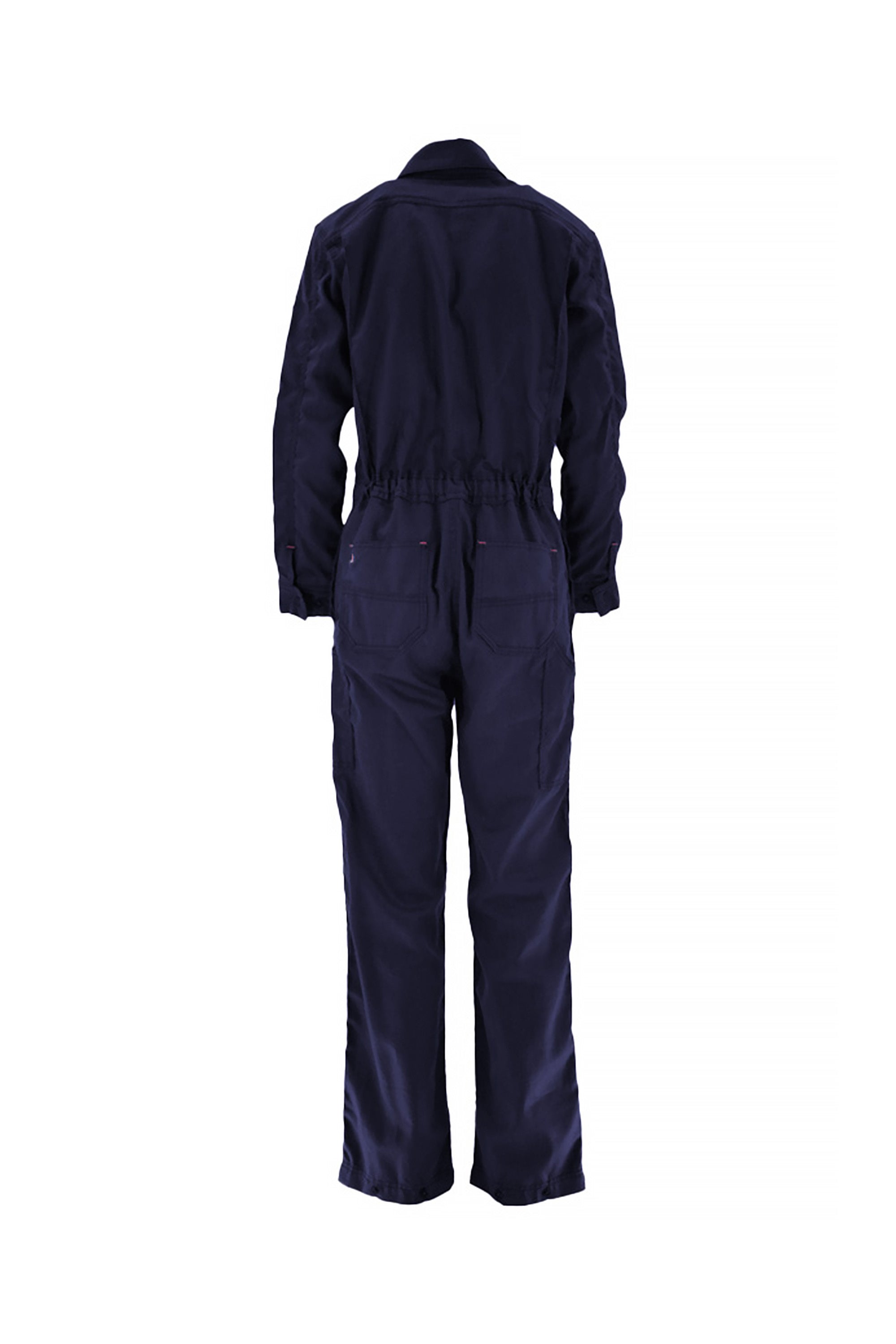 Women's FR Modern Coveralls | 5oz. TecaSafe One® Inherent | Denim Navy